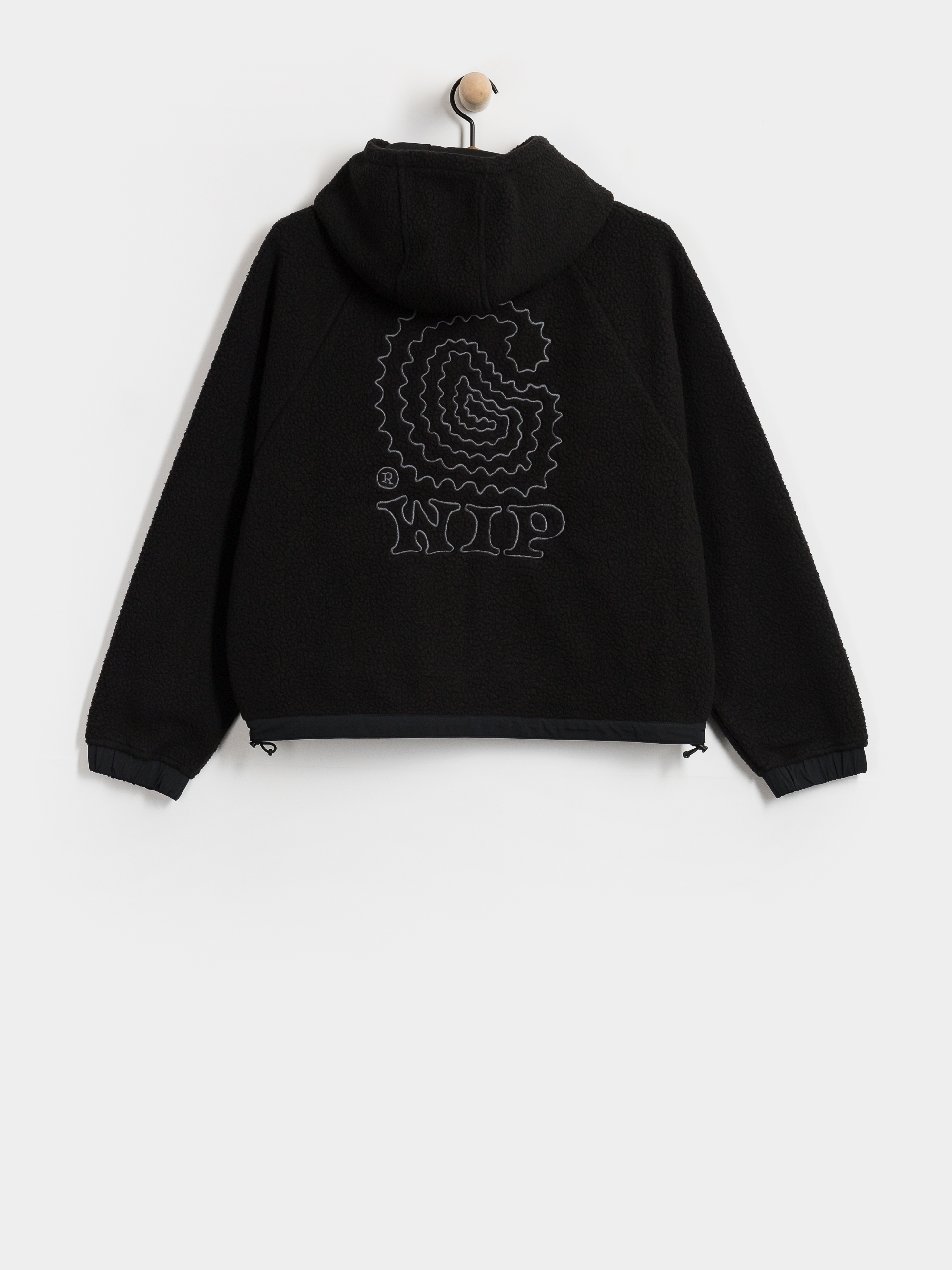 Női Carhartt WIP Hooded Limn C Polár pulóver (black/flint)