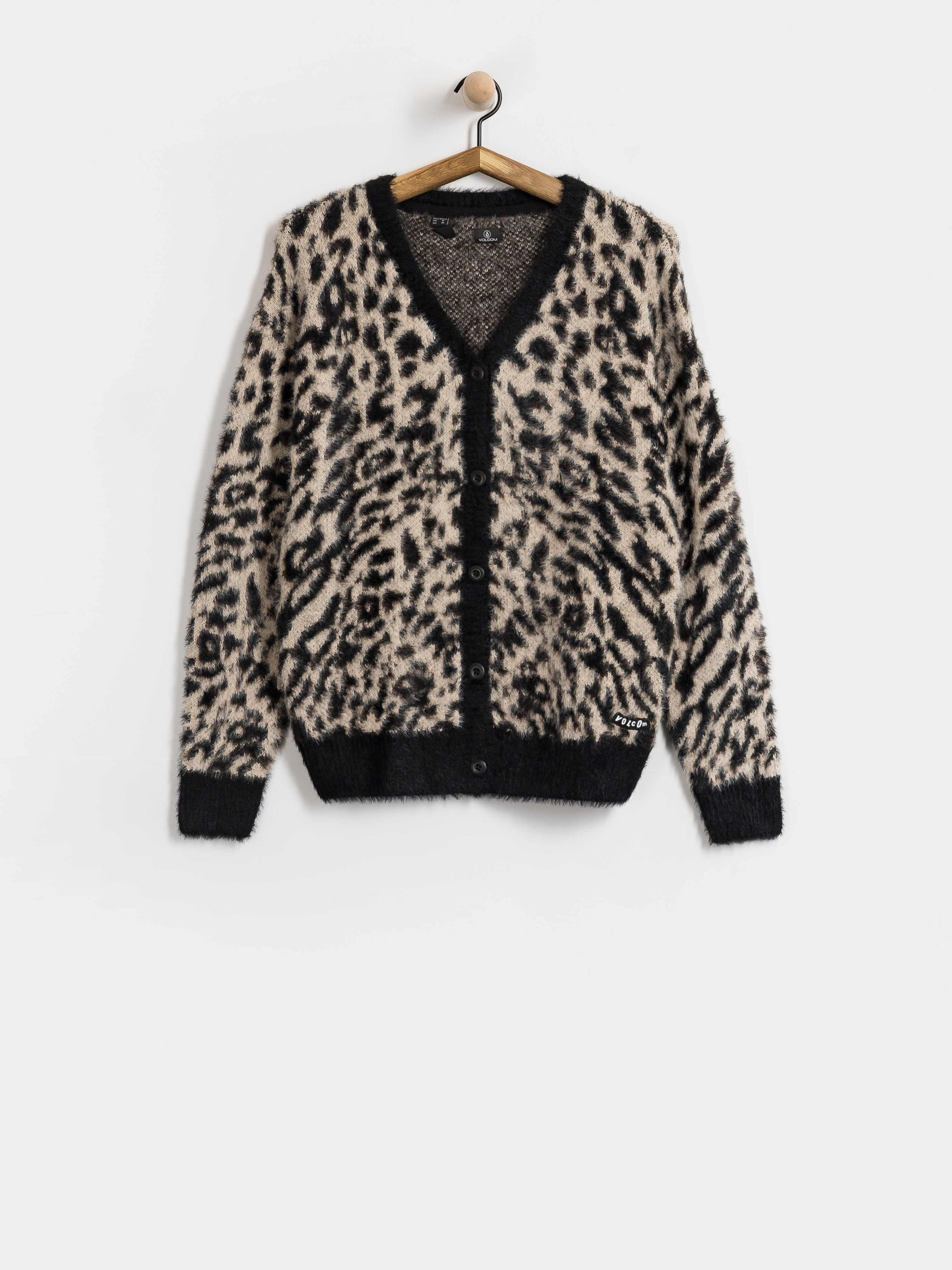 Pulóver Volcom Tigardi Cardigan Wmn (animal print)