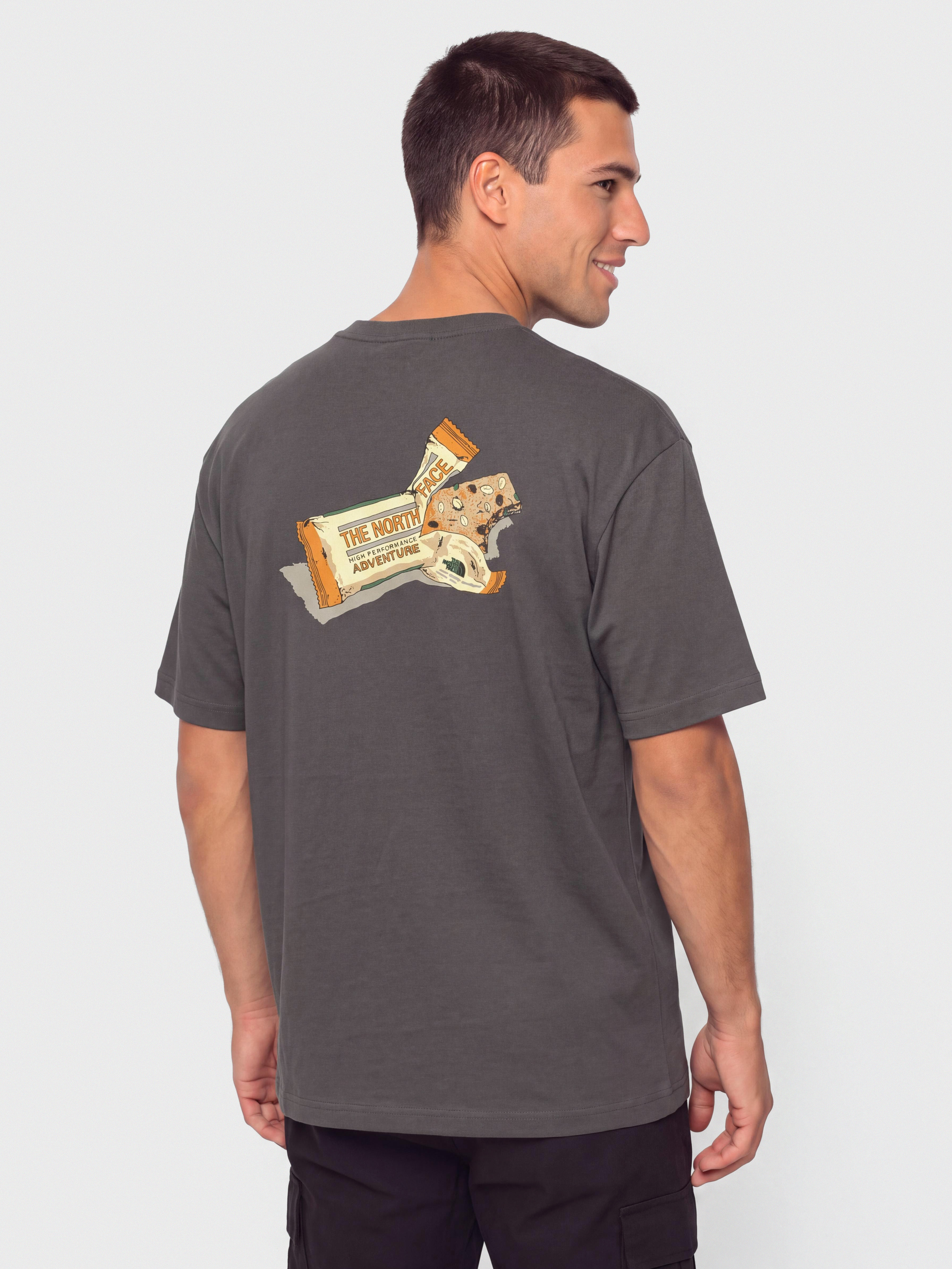 The North Face Tnf Snack Relaxed Póló (anthracite grey)