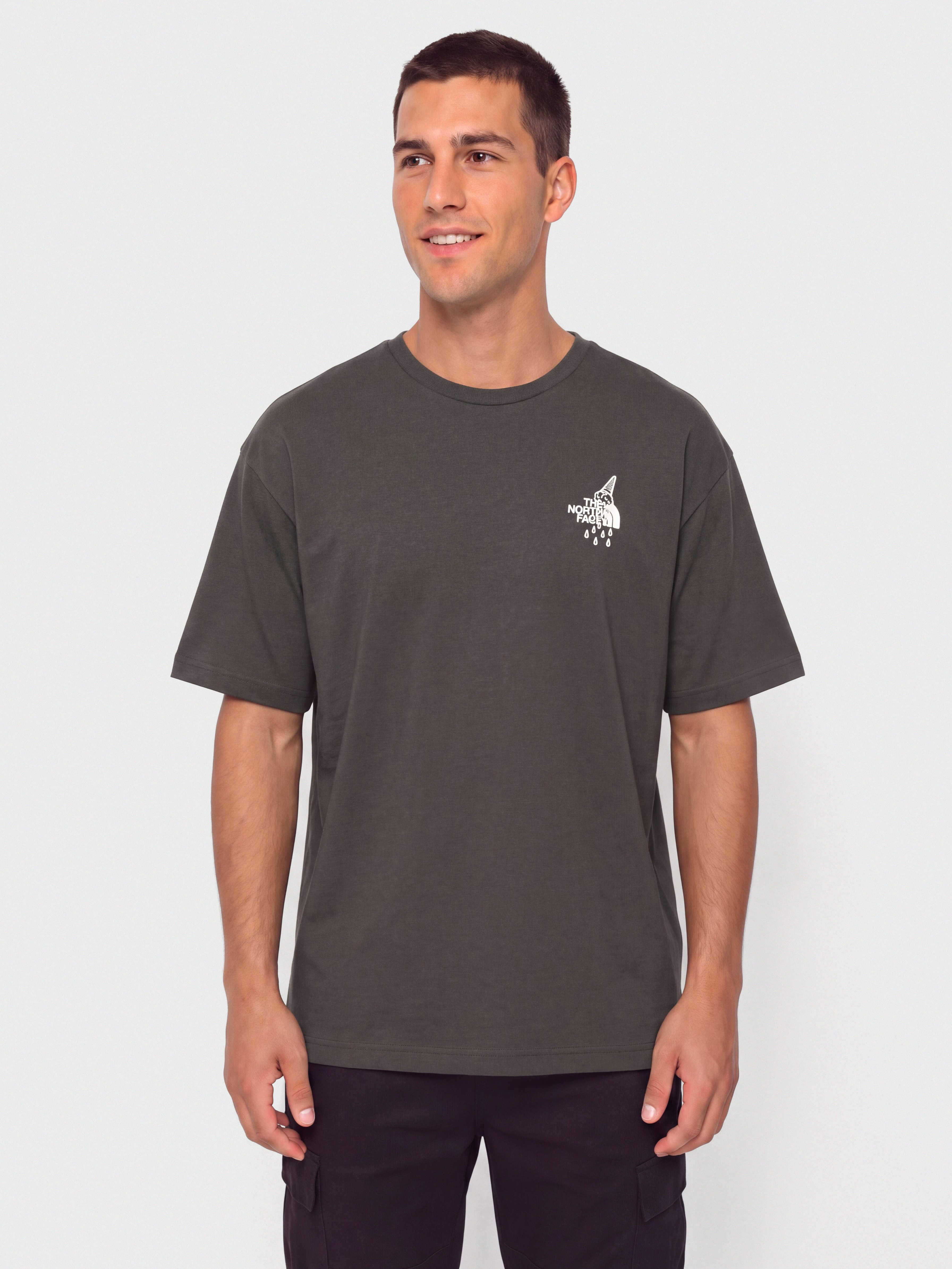 The North Face Powder Days Relaxed Graphic Póló (asphalt grey)