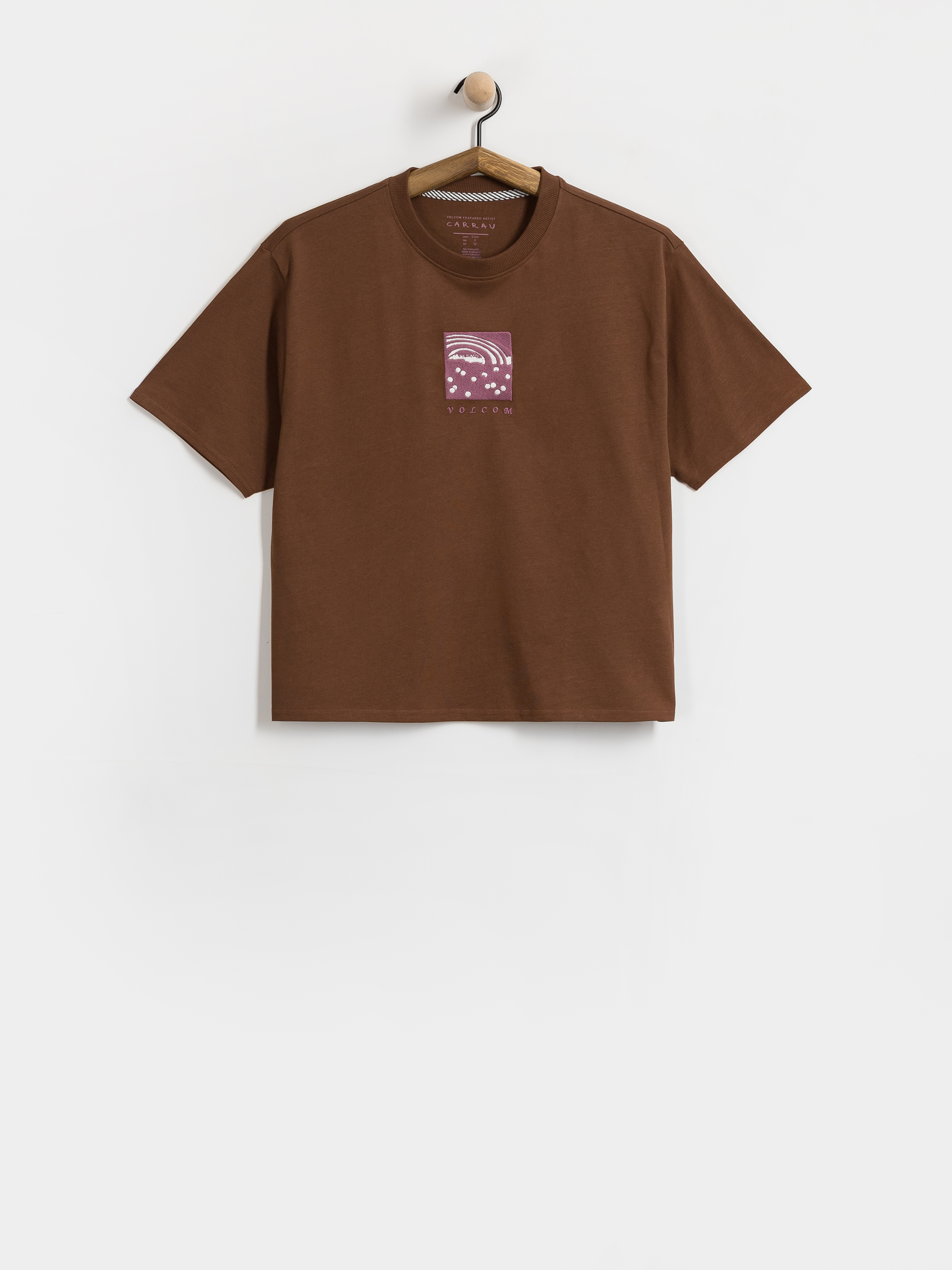 Póló Volcom Fa Carrau 1 Wmn (tobacco brown)