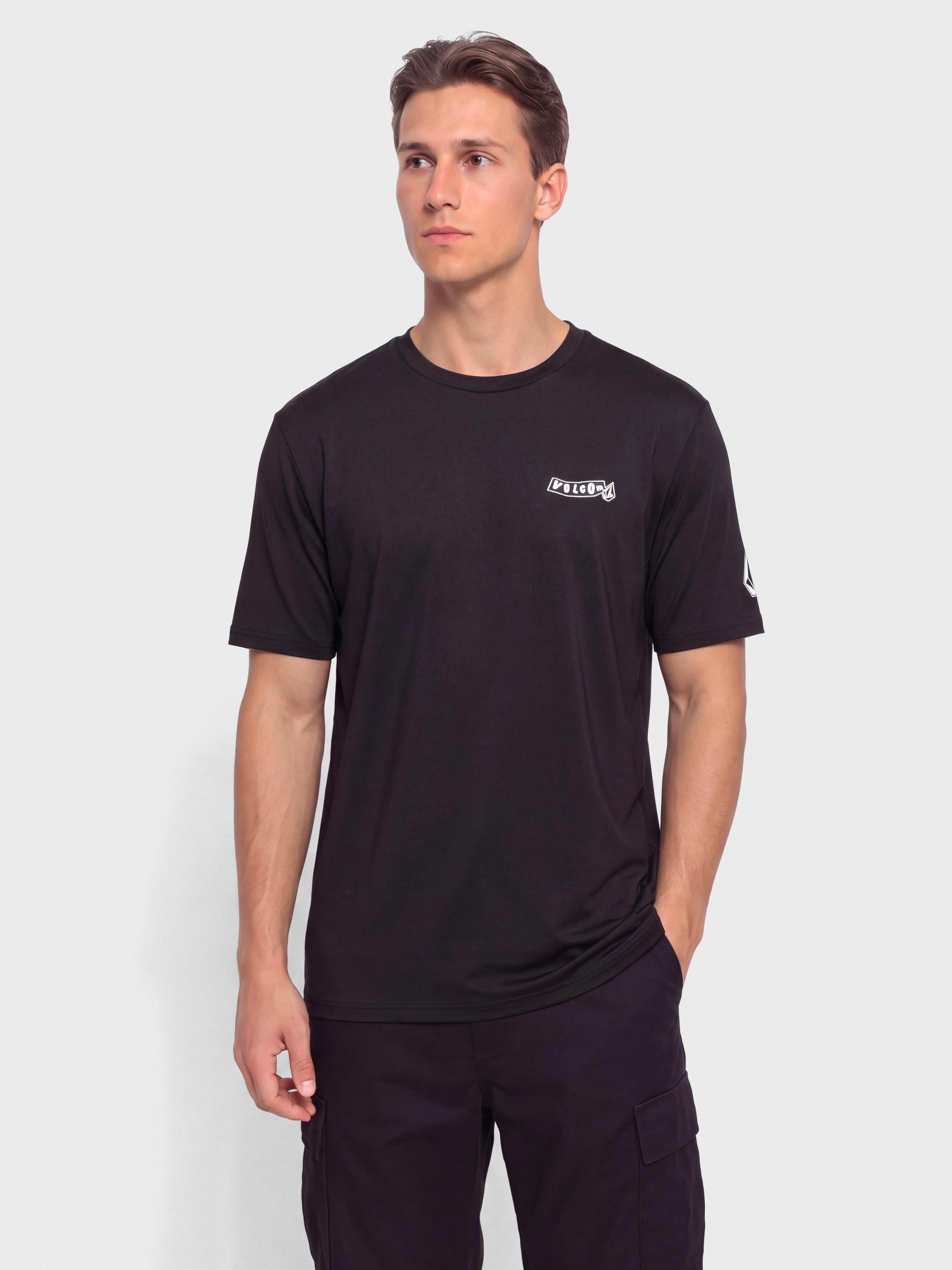 Volcom Pistol Surf Lycra Póló (black)