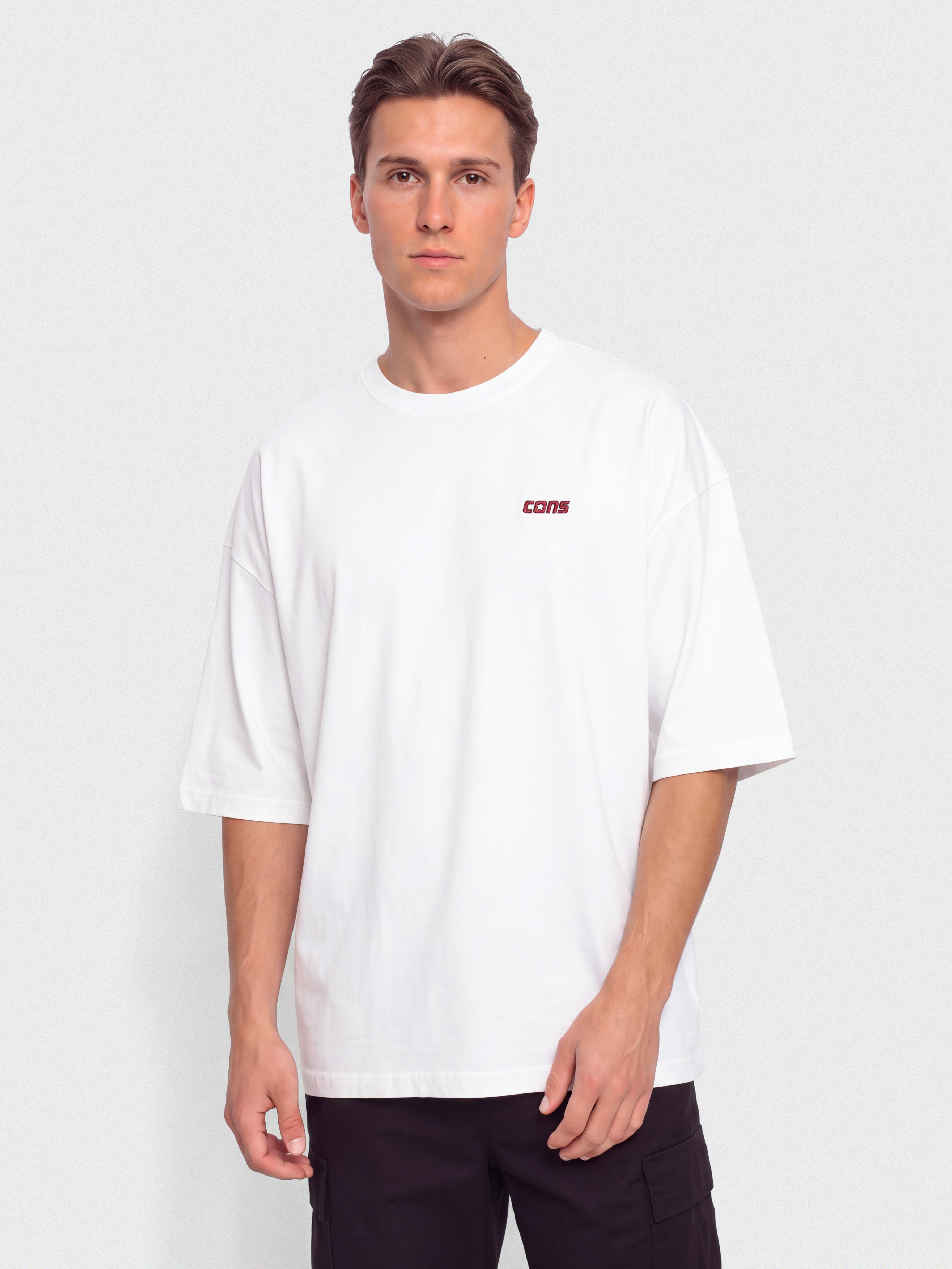Converse Loose Fit Cons Póló (white i)