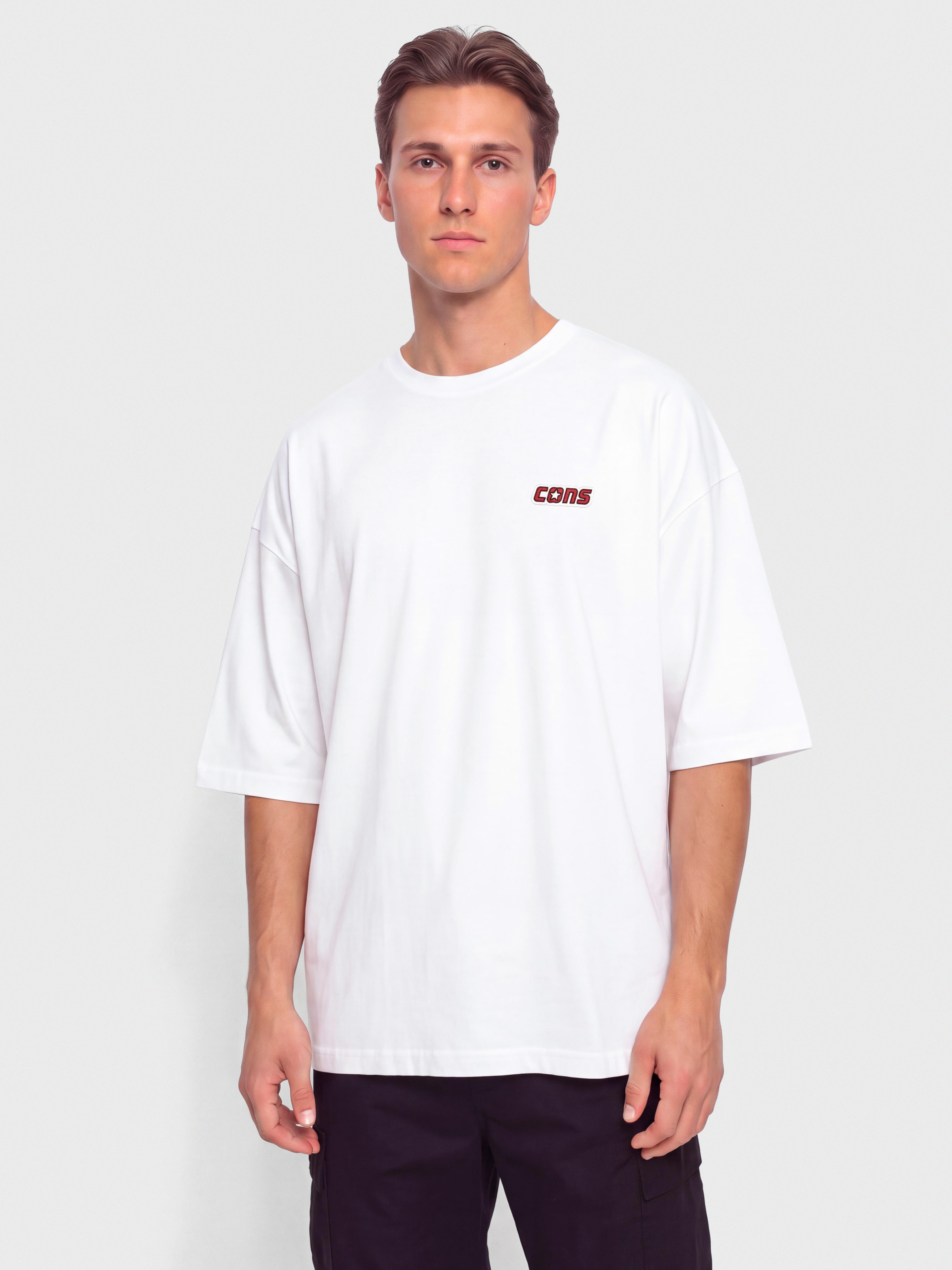 Converse Loose Fit Cons Póló (white i)