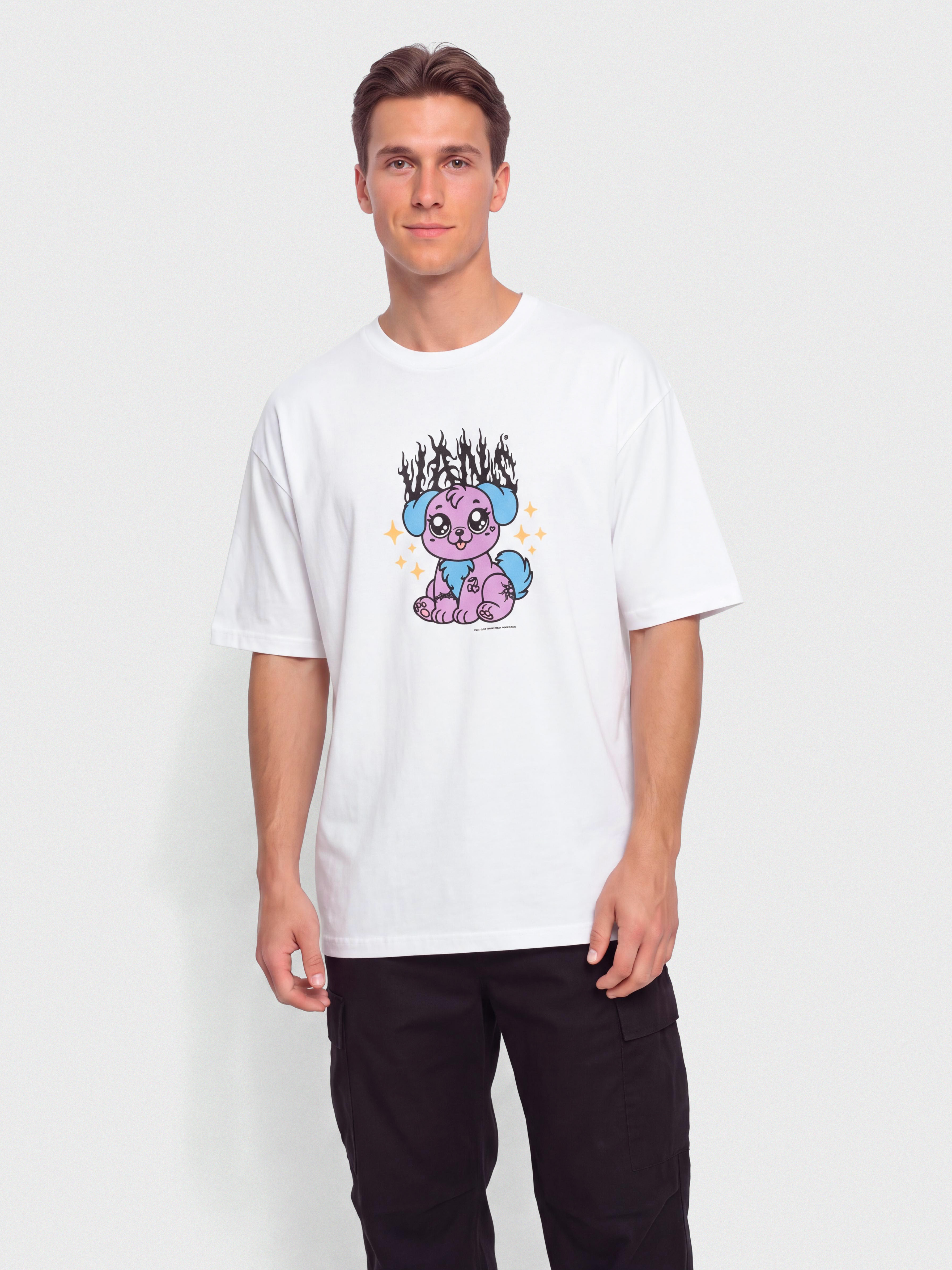 Vans Puppy Loose Póló (white)