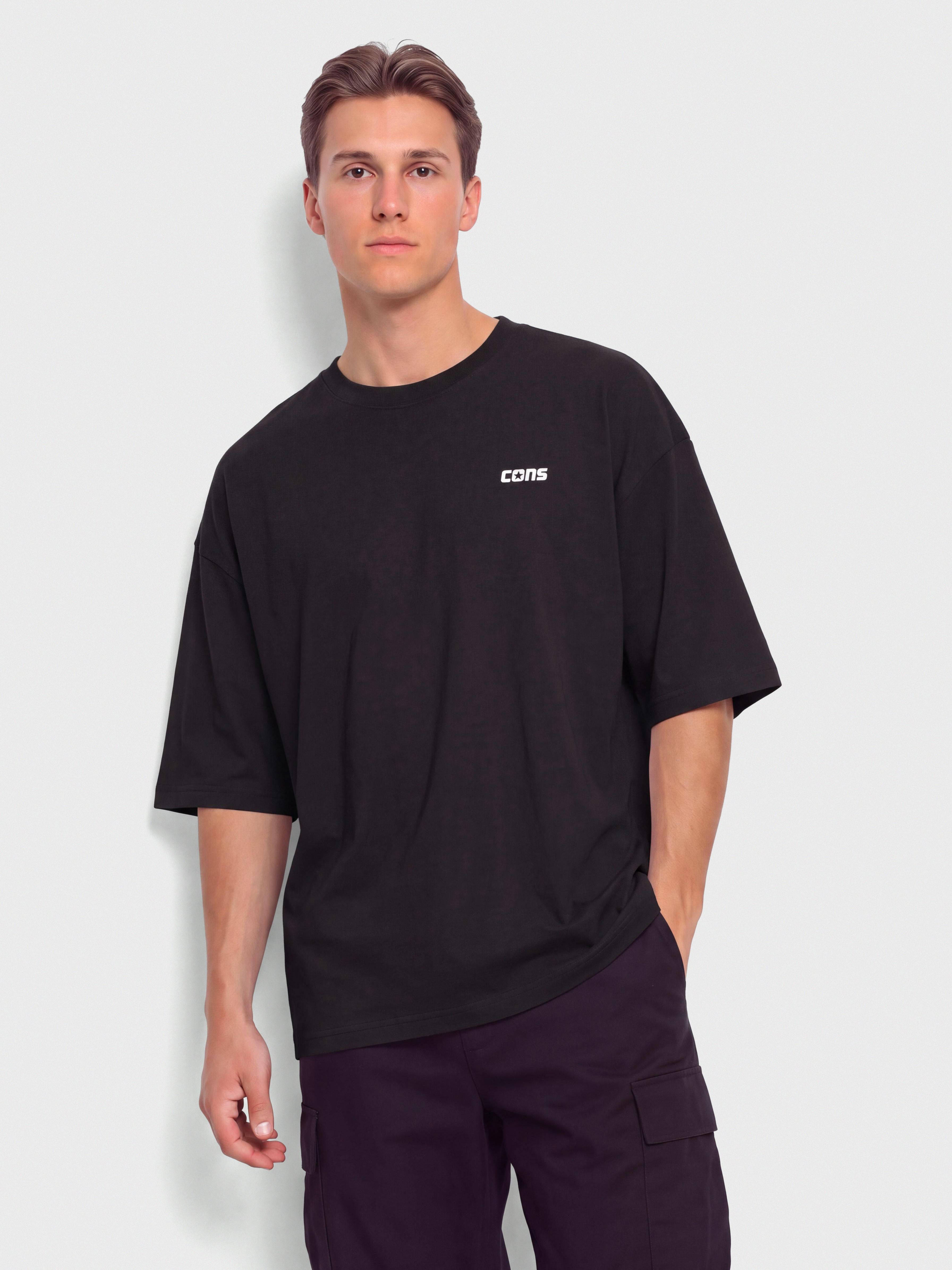 Converse Loose Fit Cons Póló (converse black)
