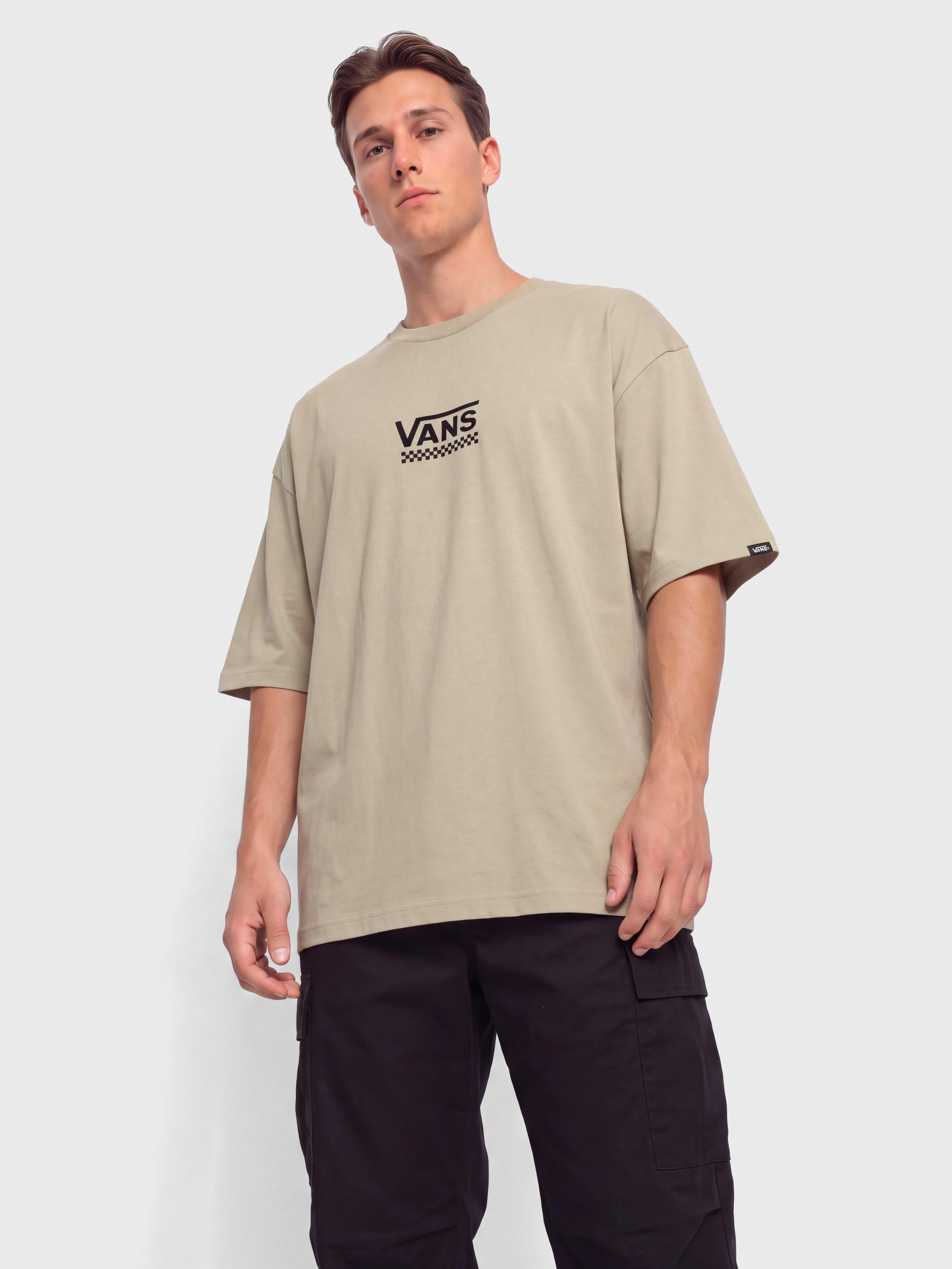 Vans V Check Loose Pu00f3lu00f3 (london fog)