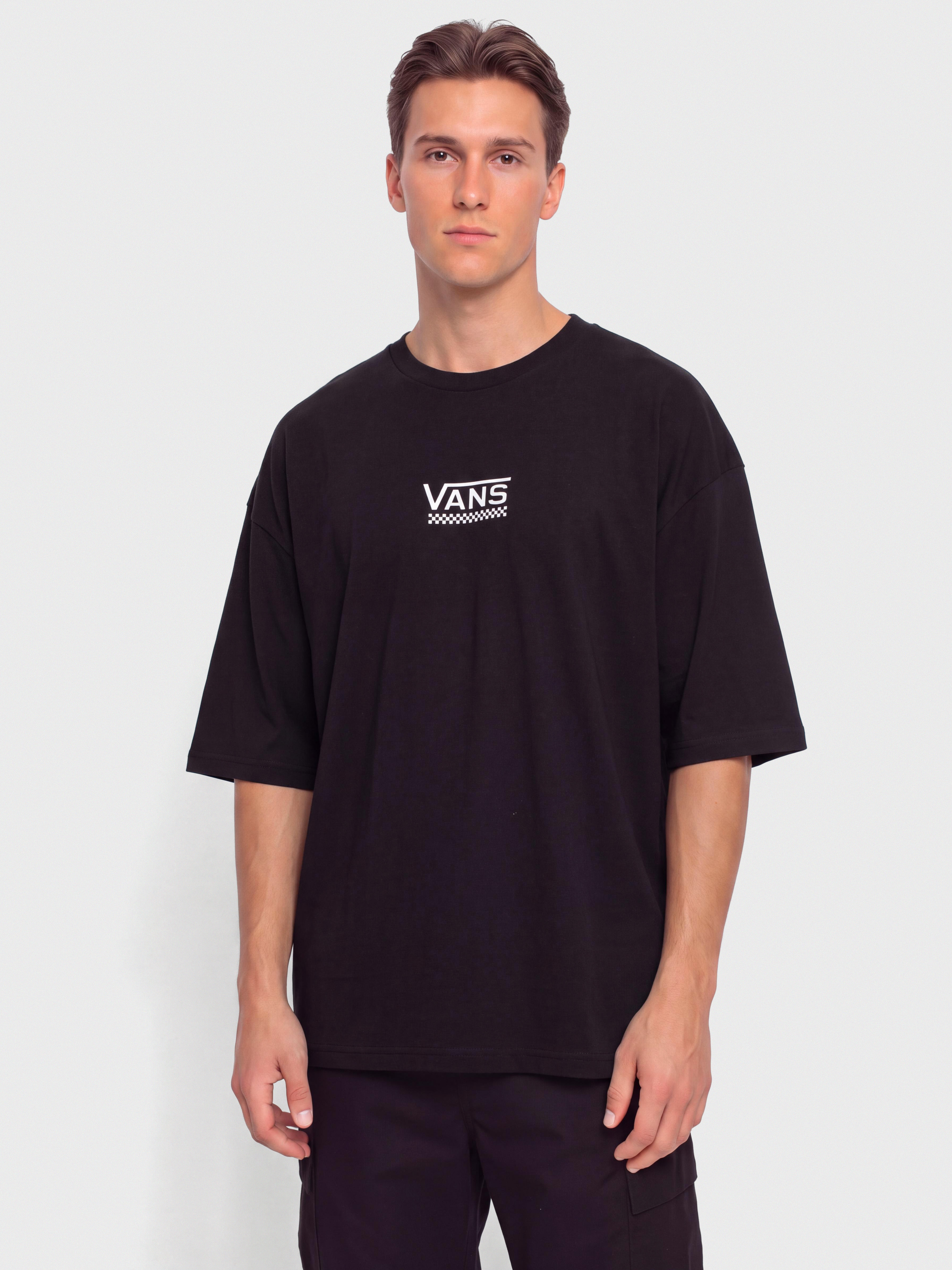 Vans V Check Loose Póló (black)