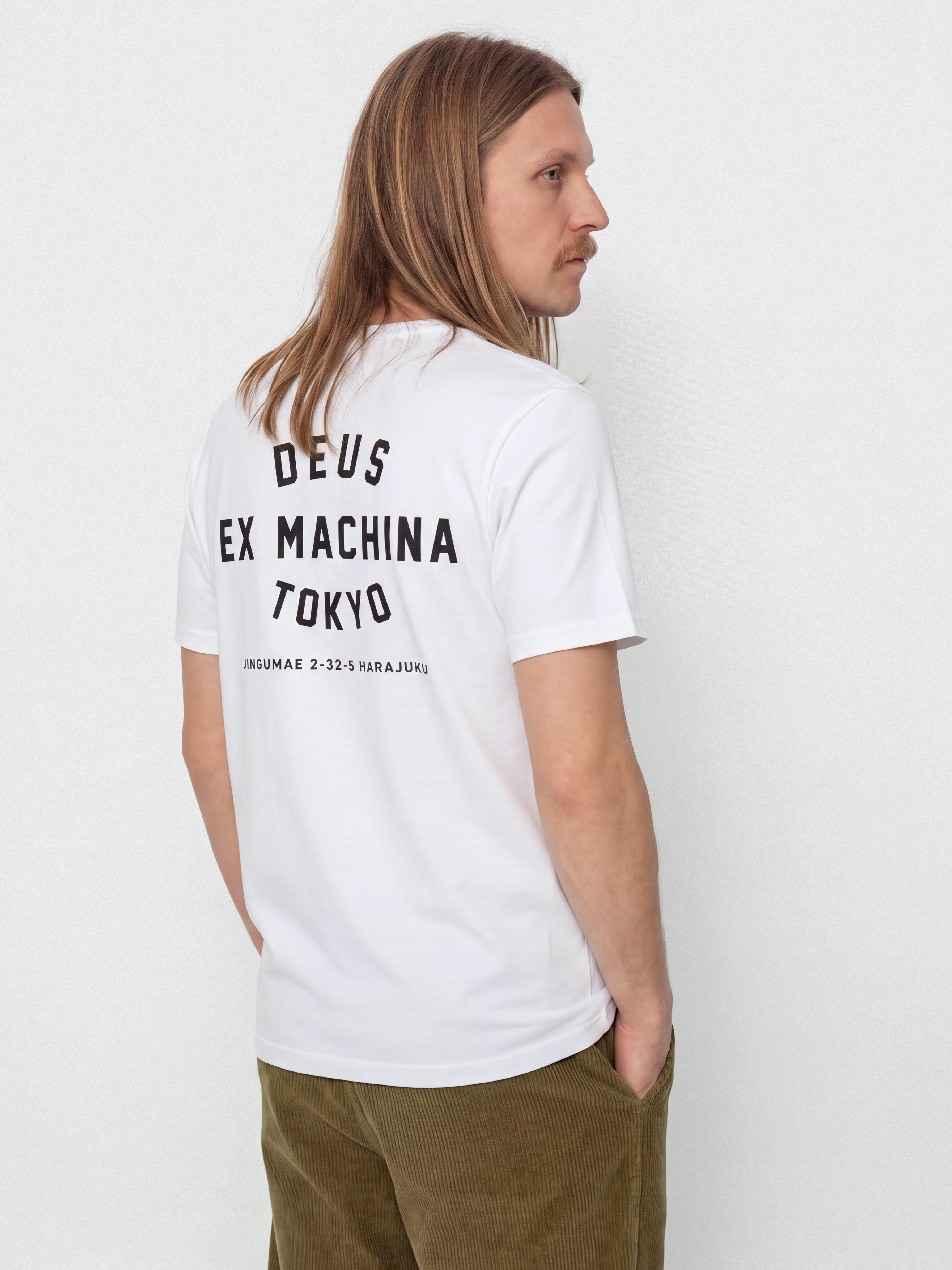 Deus Ex Machina Harajuku Helmet Póló (white)