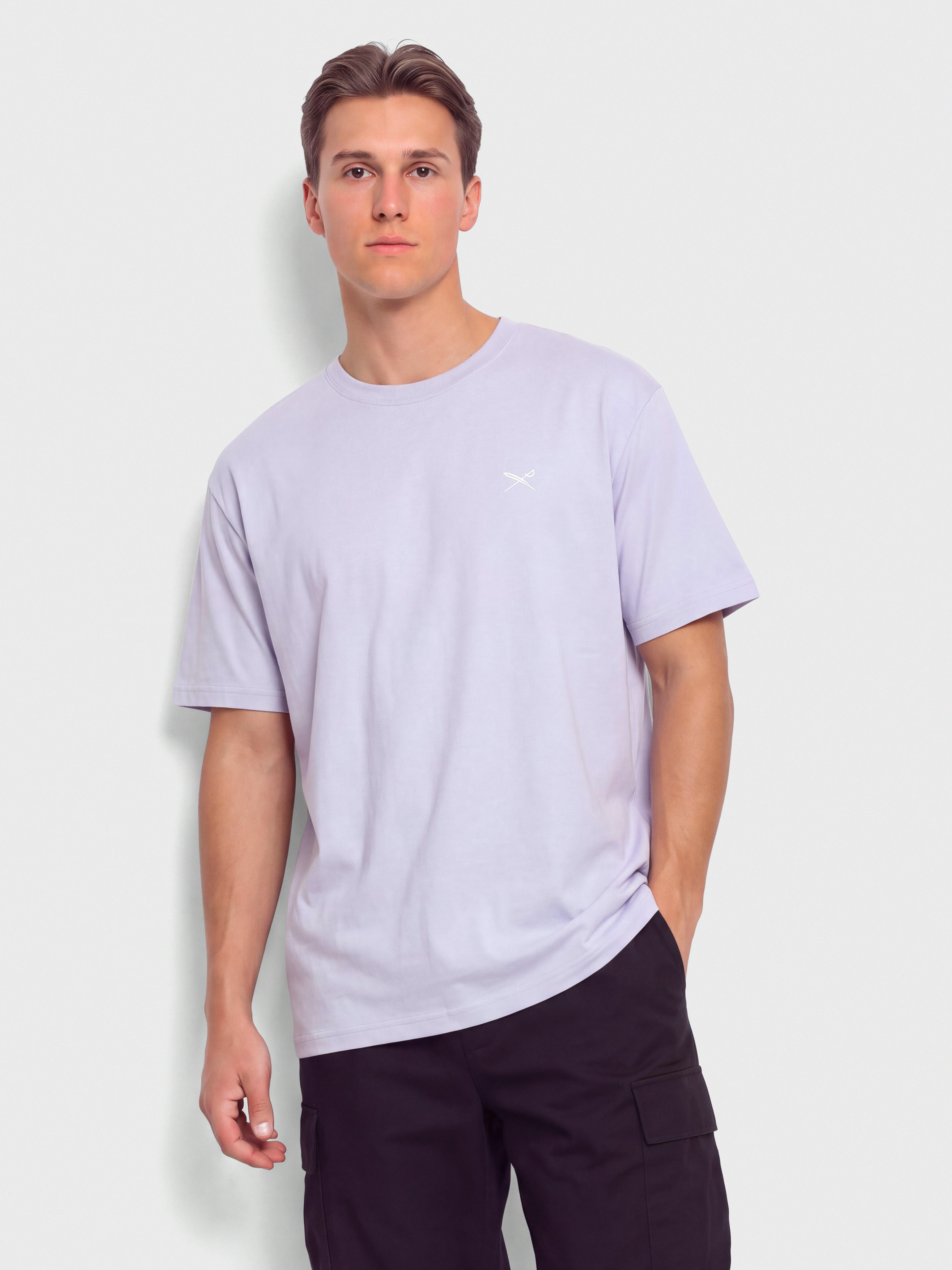 Iriedaily Mini Flag Relaxed Póló (light lilac)