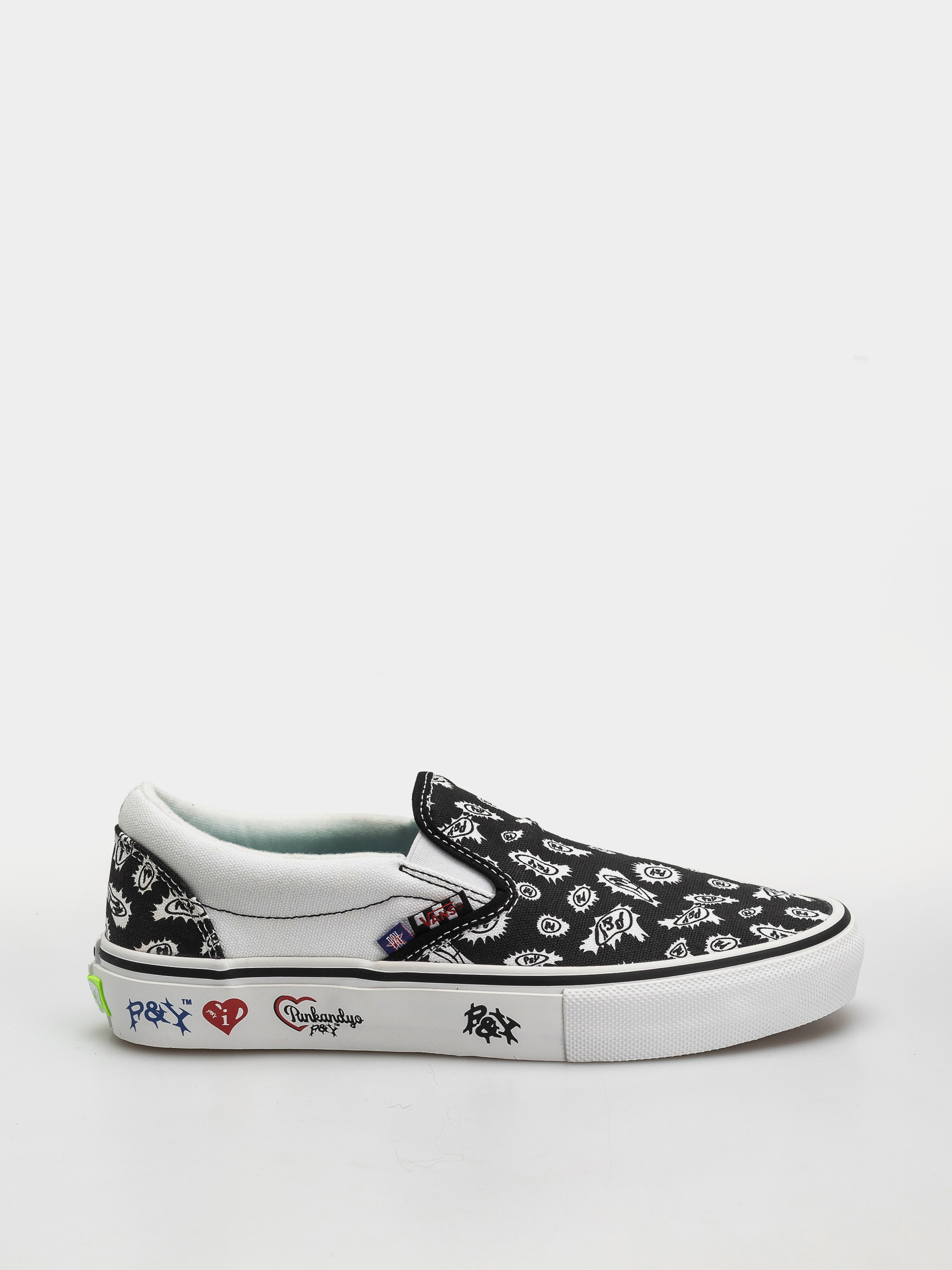 Cipők Vans Skate Slip On Punk&Yo (black/white)