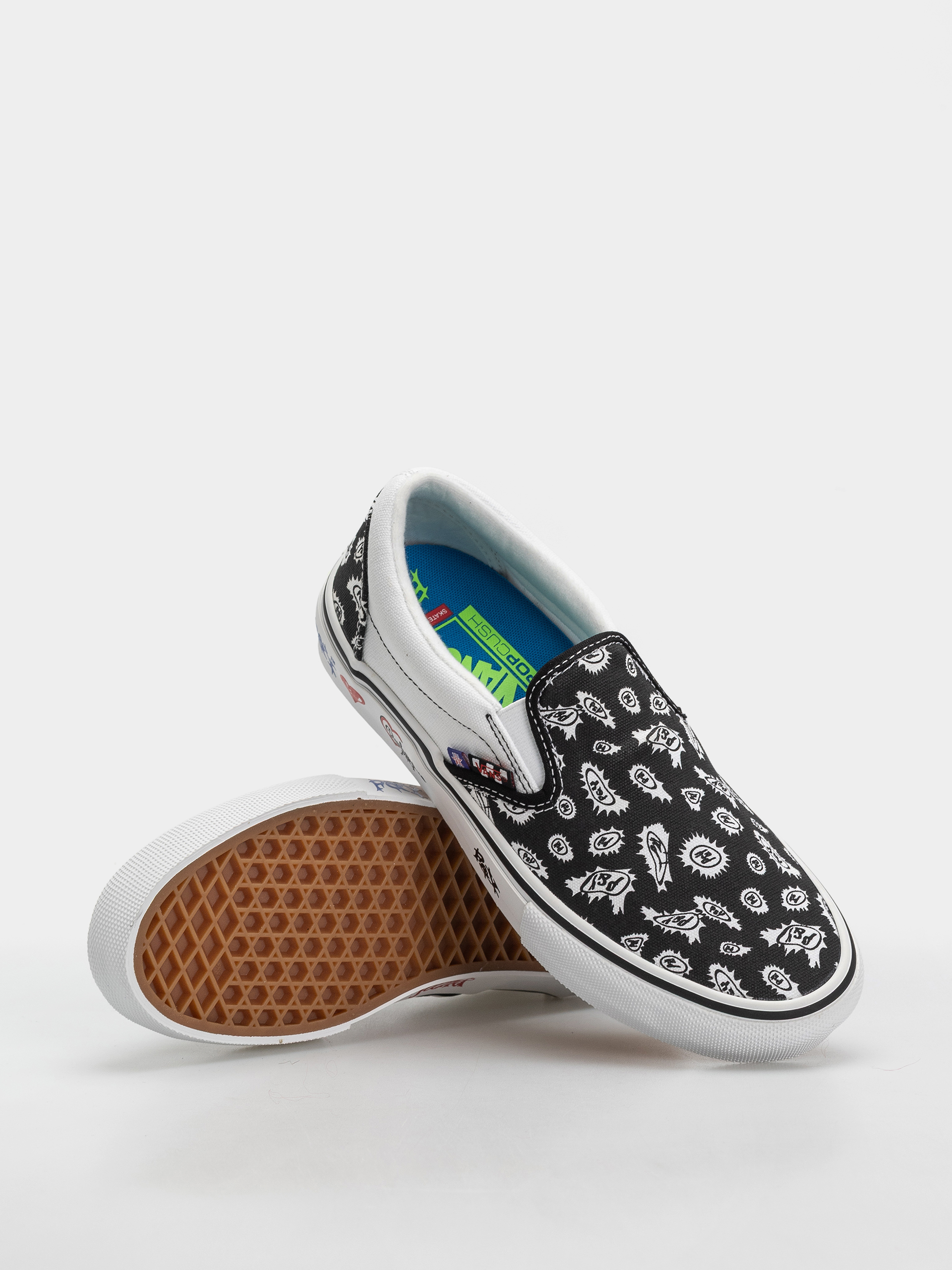 Cipők Vans Skate Slip On Punk&Yo (black/white)