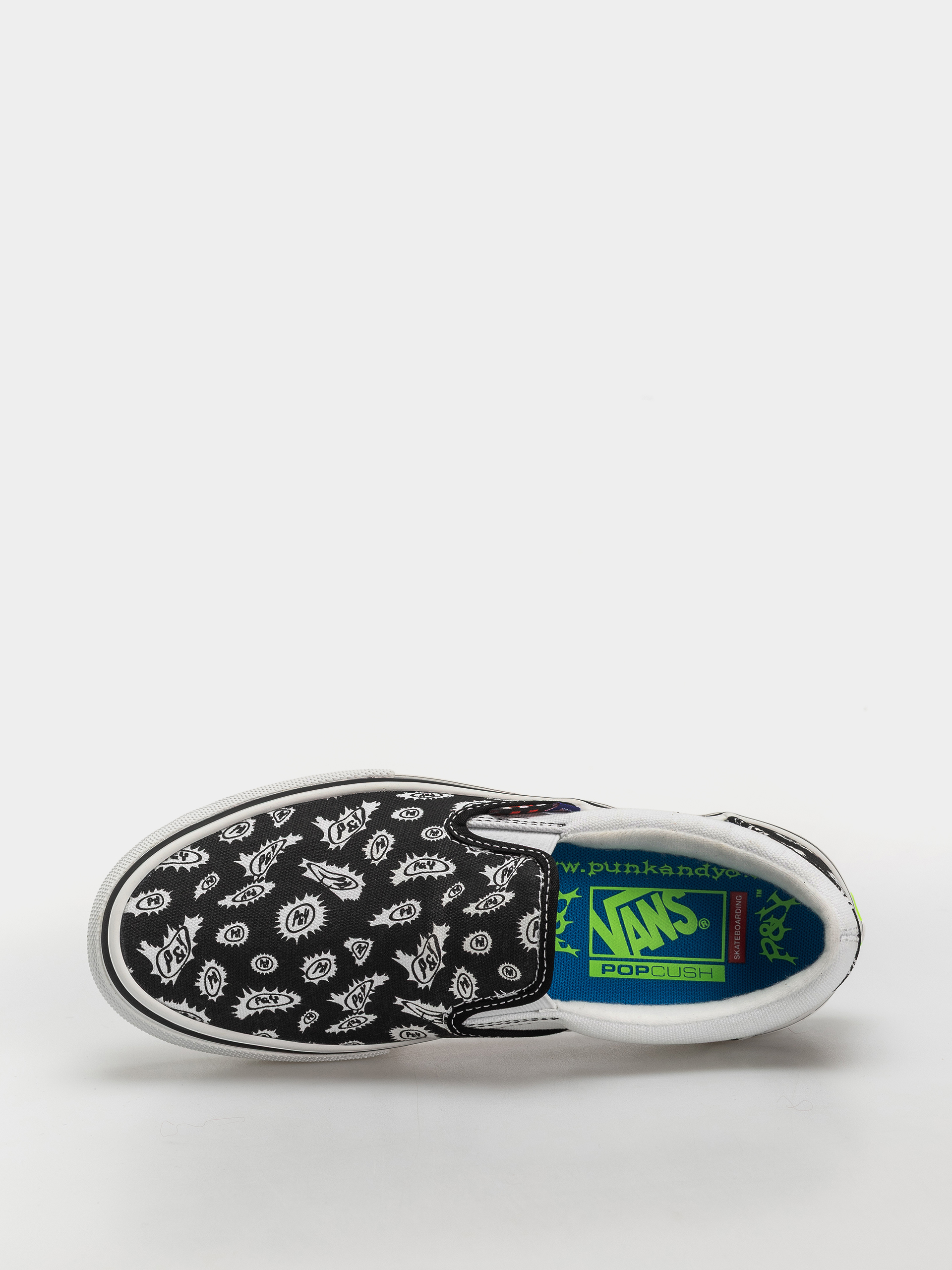 Cipők Vans Skate Slip On Punk&Yo (black/white)