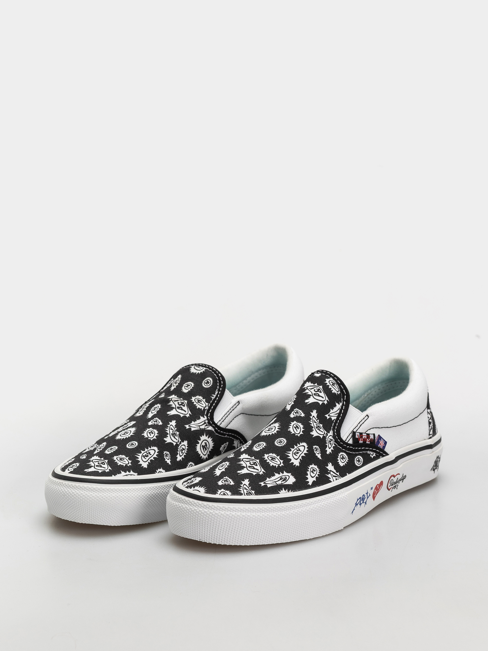 Cipők Vans Skate Slip On Punk&Yo (black/white)