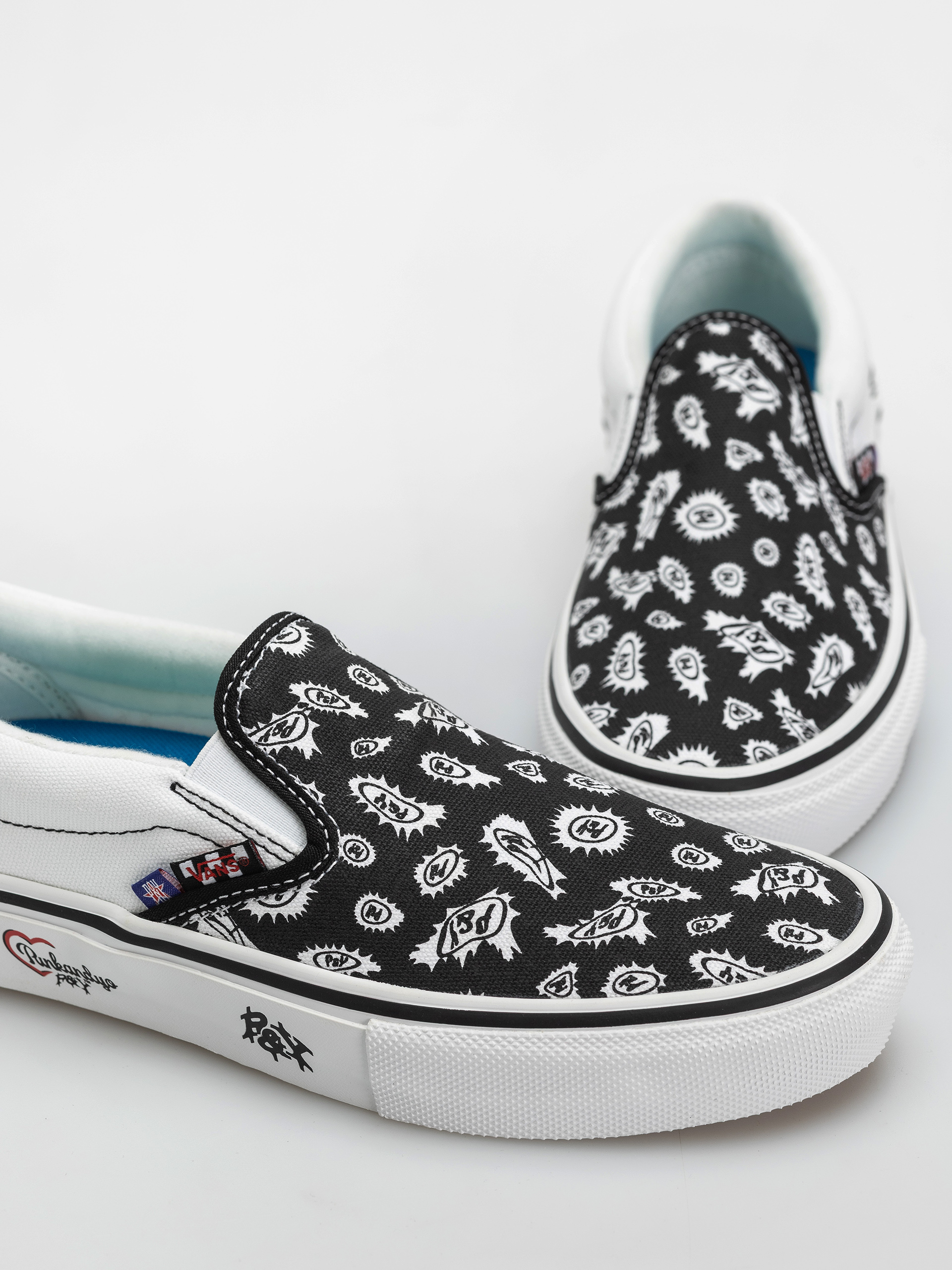 Cipők Vans Skate Slip On Punk&Yo (black/white)