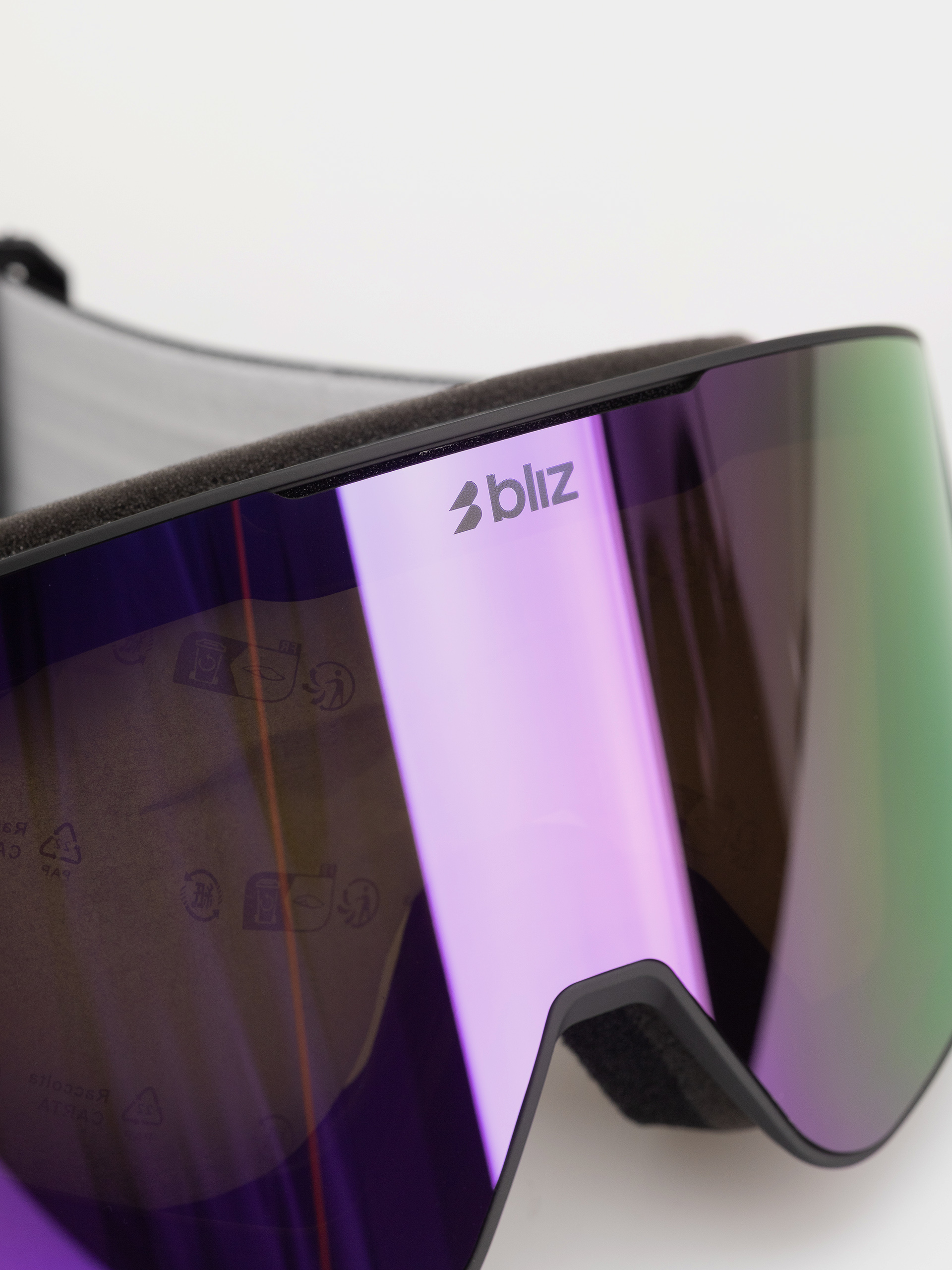Bliz G001 Snowboard szemüveg (matte black/brown w purple multi)