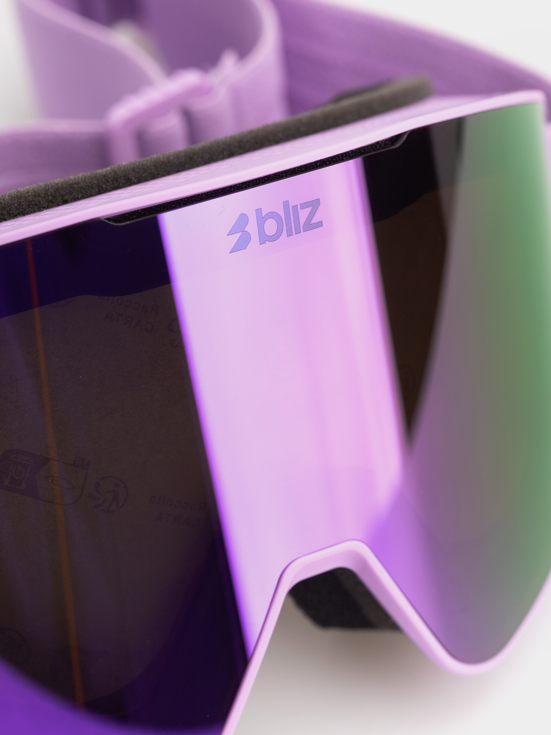 Bliz G001S Snowboard szemüveg (matte purple/brown w purple multi)