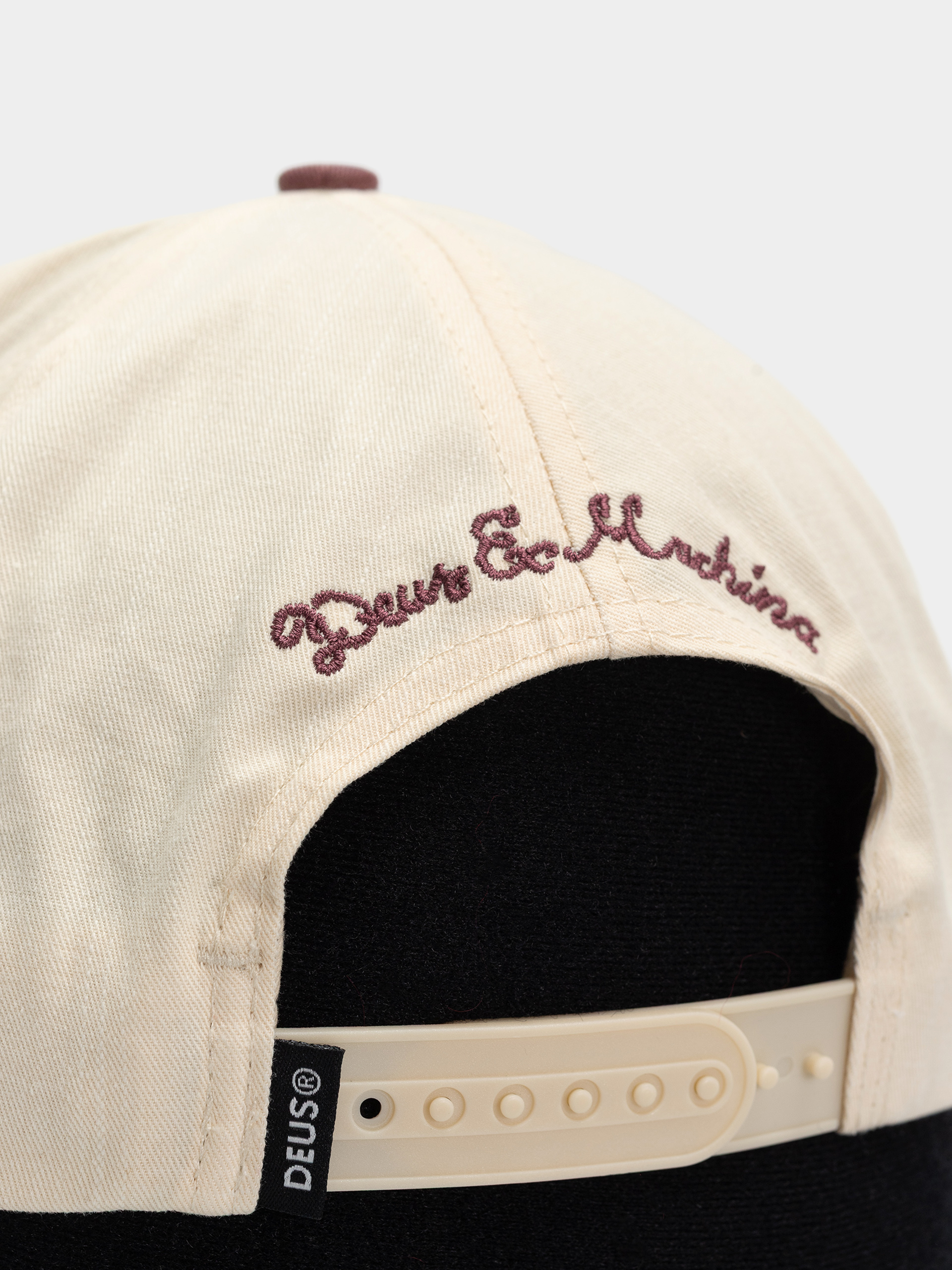 Deus Ex Machina Pill Deboss Baseball sapka (burgundy)