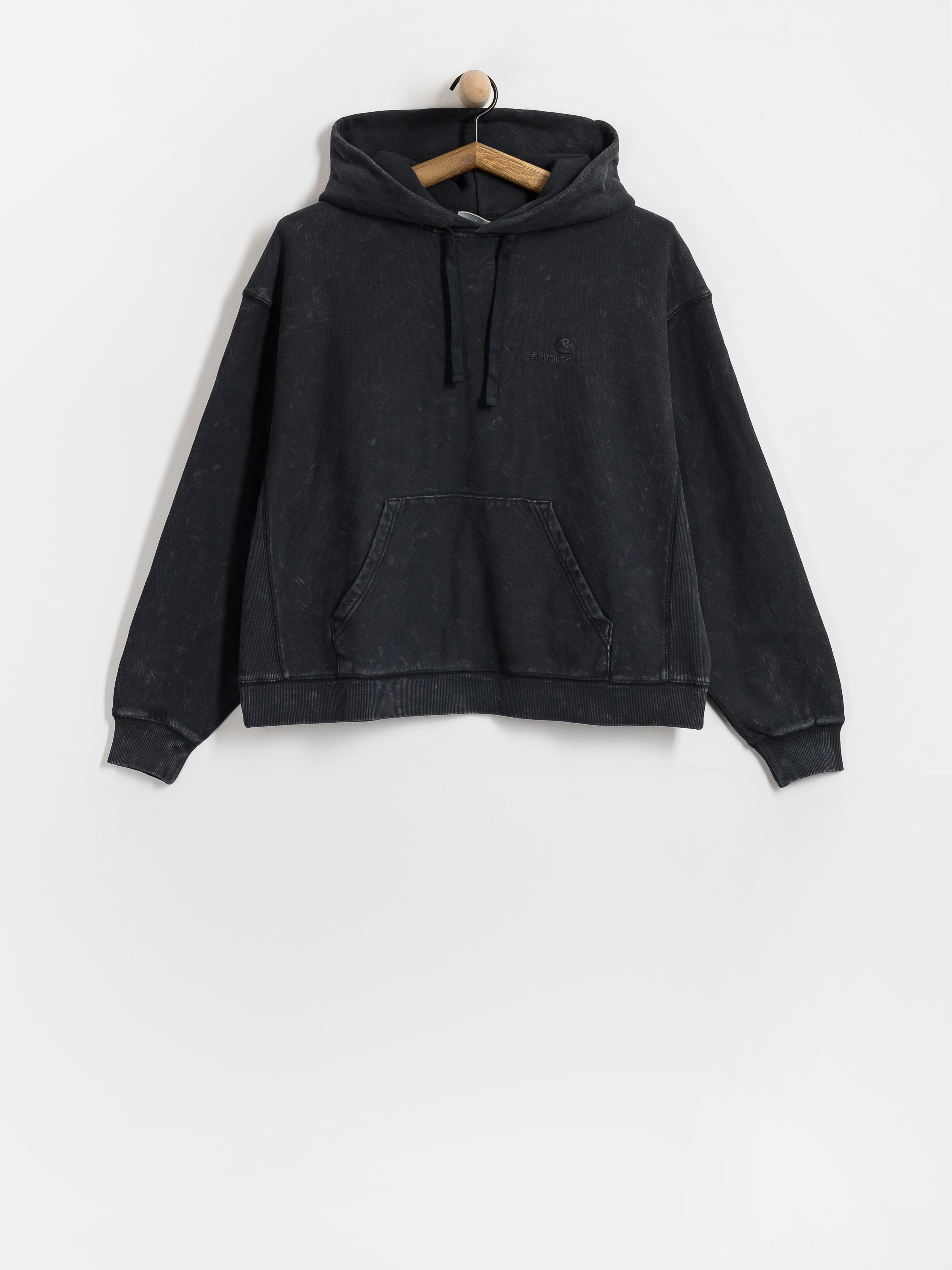 Carhartt WIP Lambert HD Wmn Kapucnis pulóver (black/moon wash)
