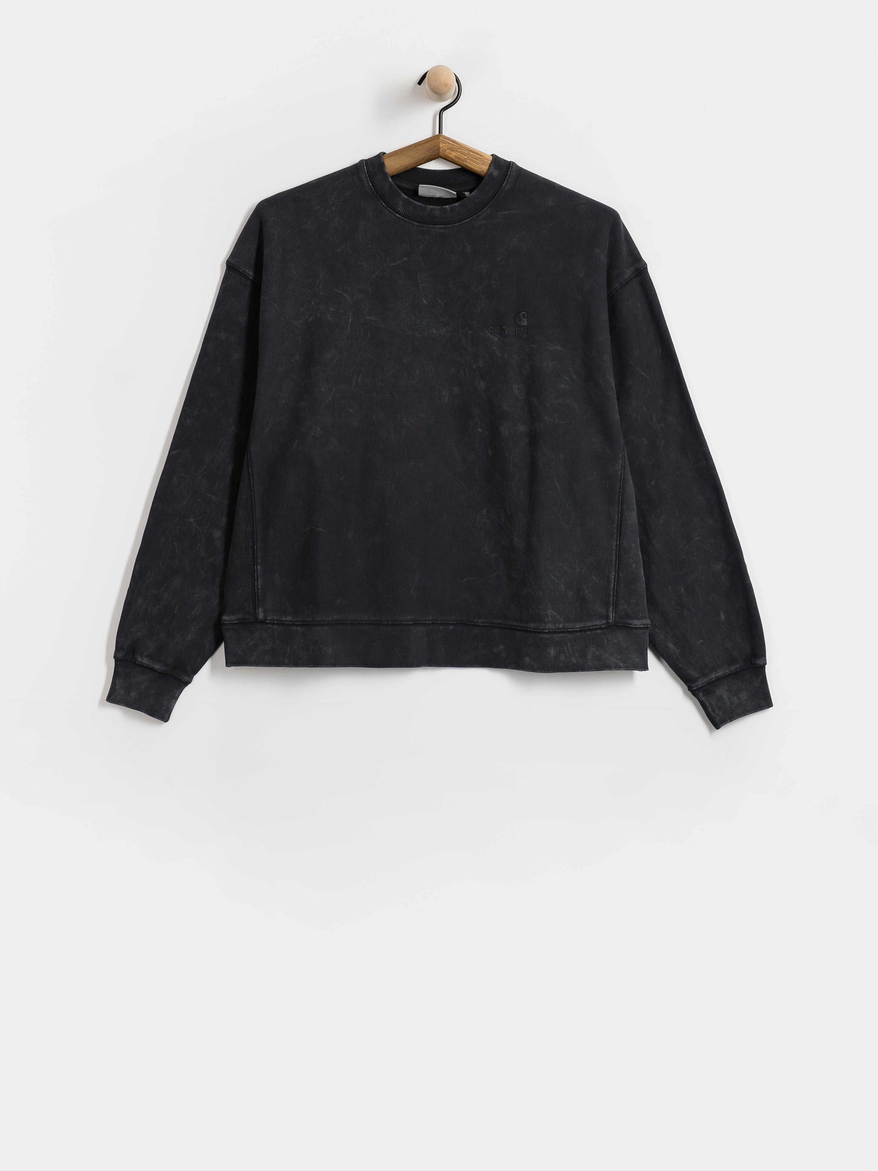 Carhartt WIP Lambert Wmn Pulóver (black/moon wash)