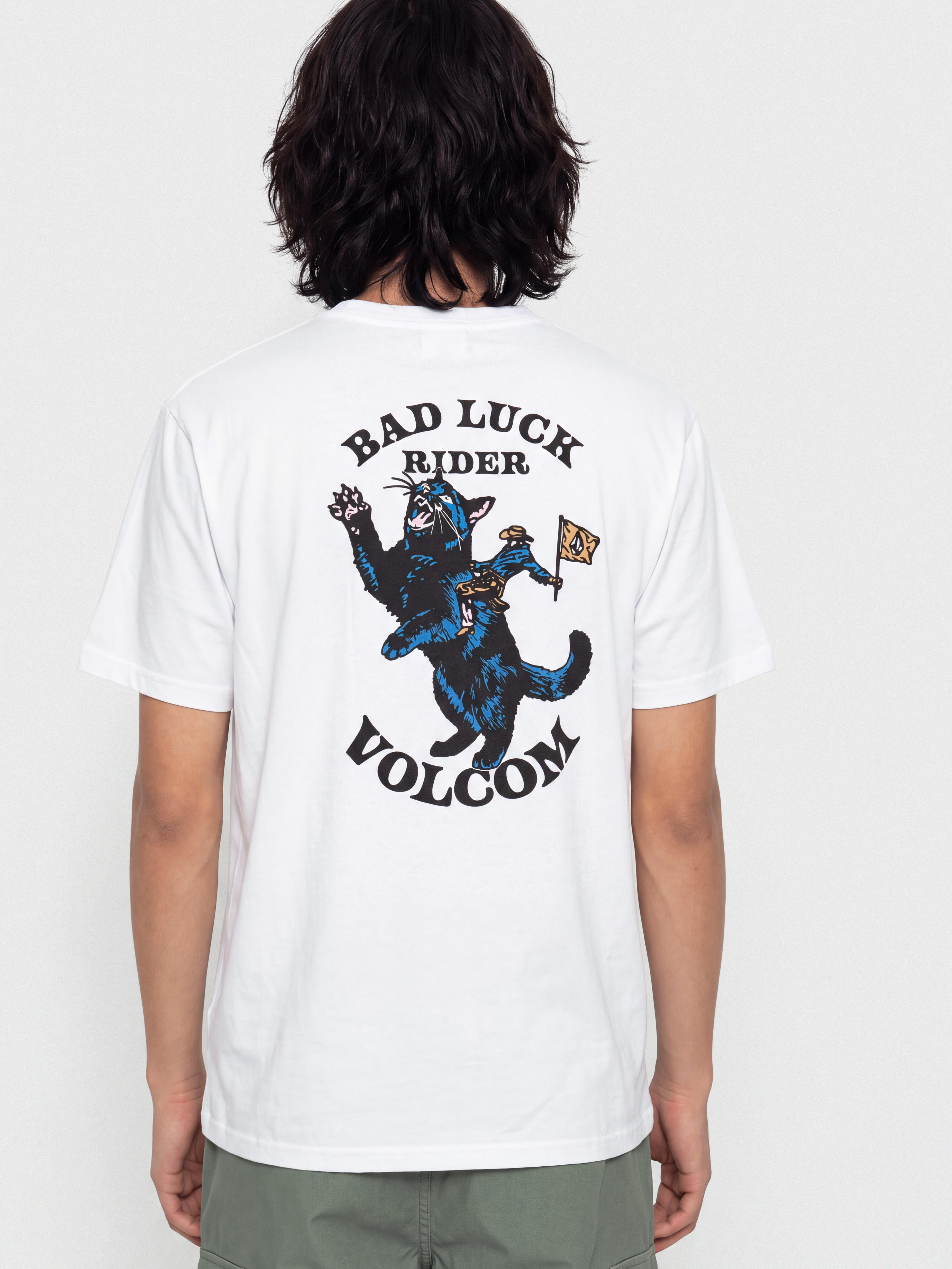 Pu00f3lu00f3 Volcom Bad Luck (white)