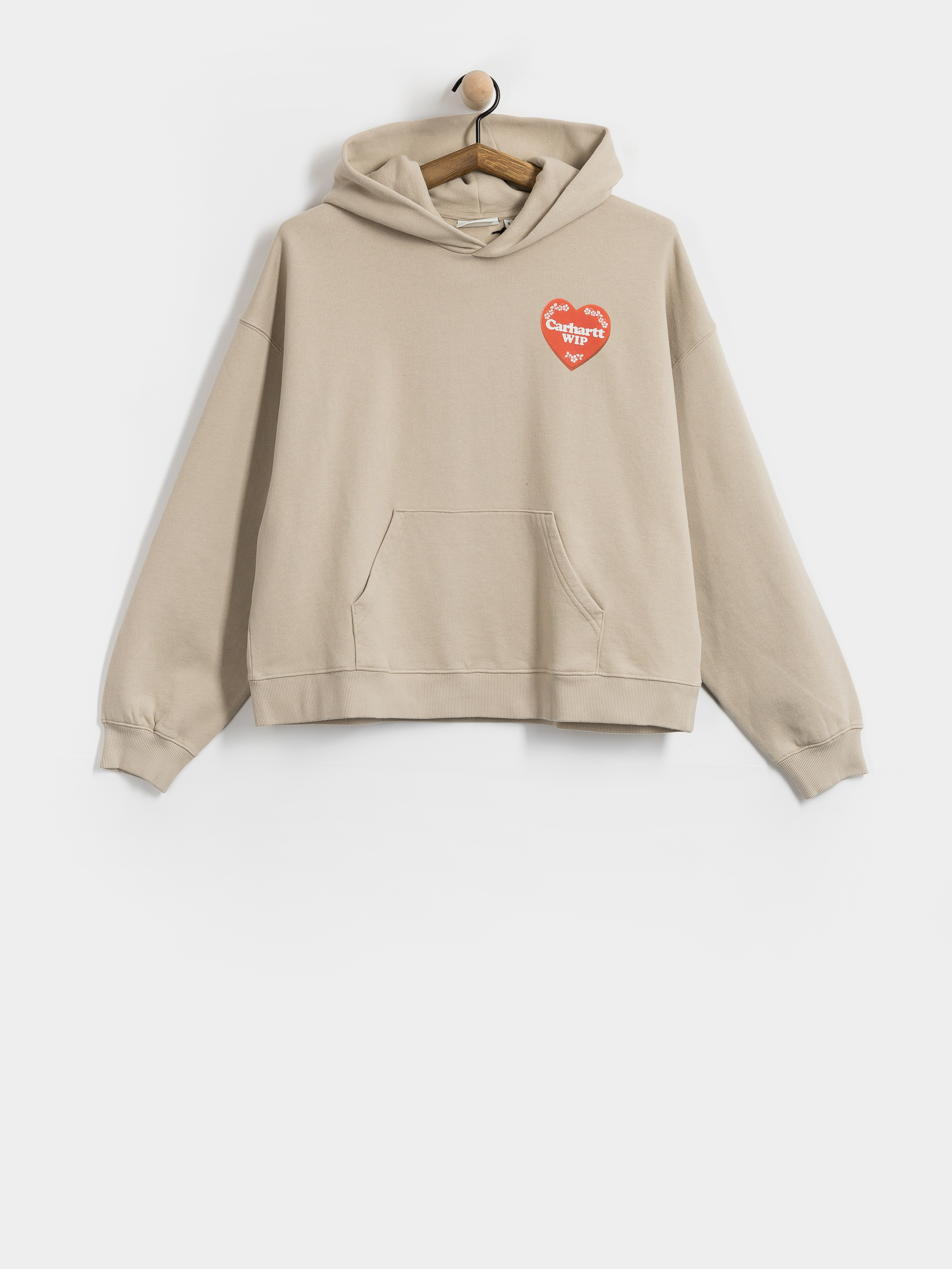Carhartt WIP Hartt Case HD Wmn Kapucnis pulóver (fleur de sel)