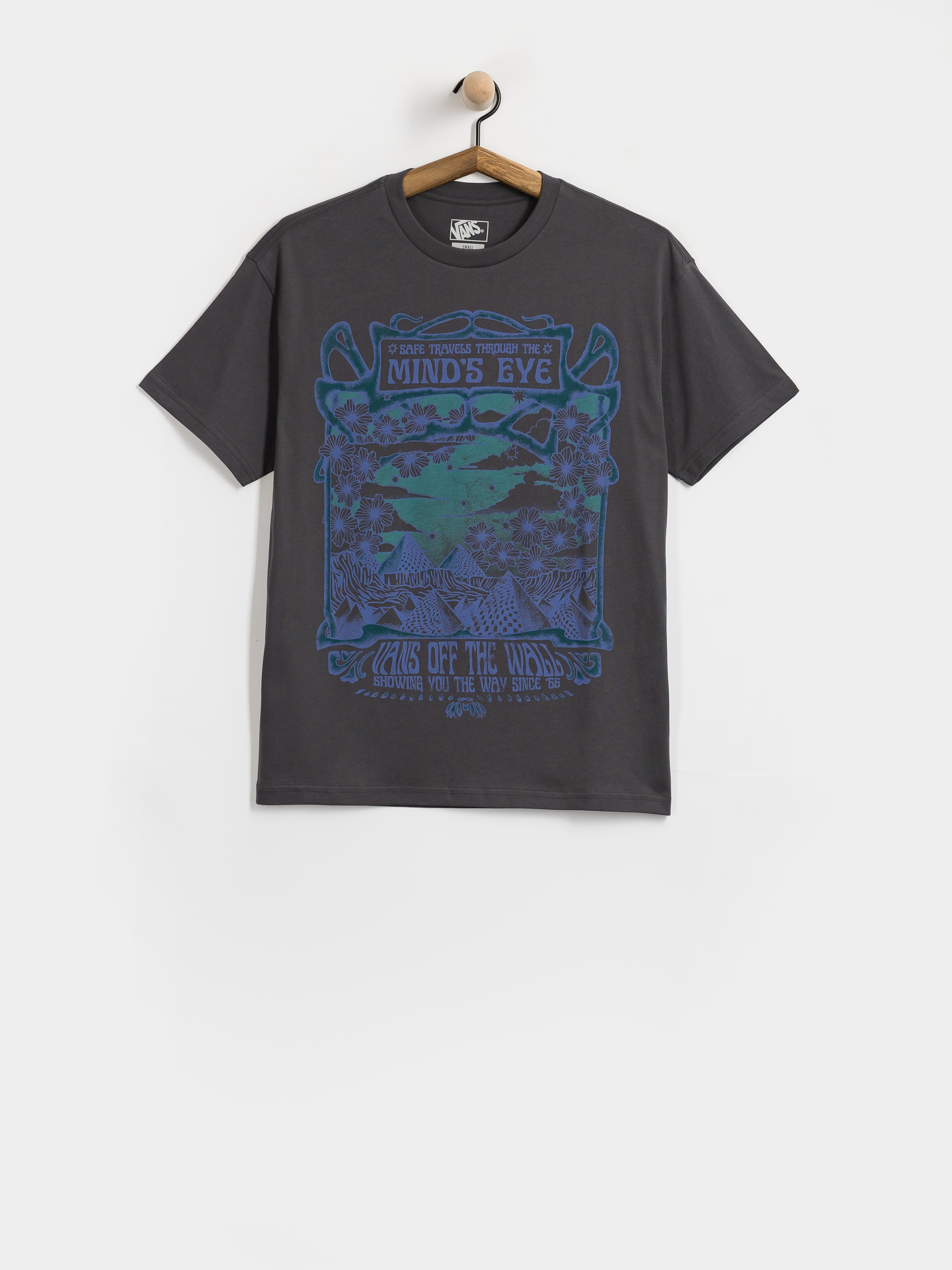 Vans Minds Eye Oversized Wmn Póló (charcoal grey)