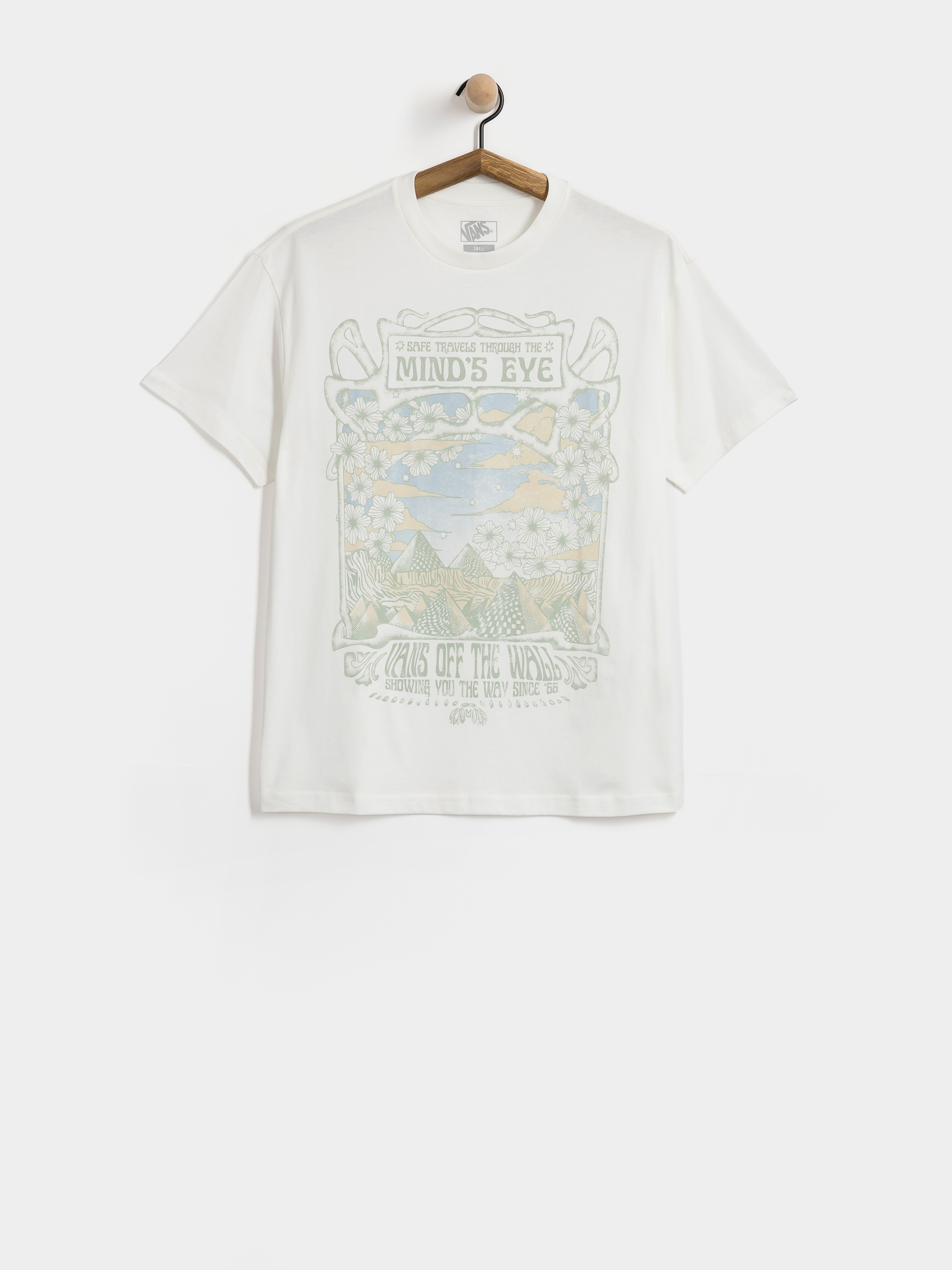 Vans Minds Eye Oversized Wmn Póló (white)