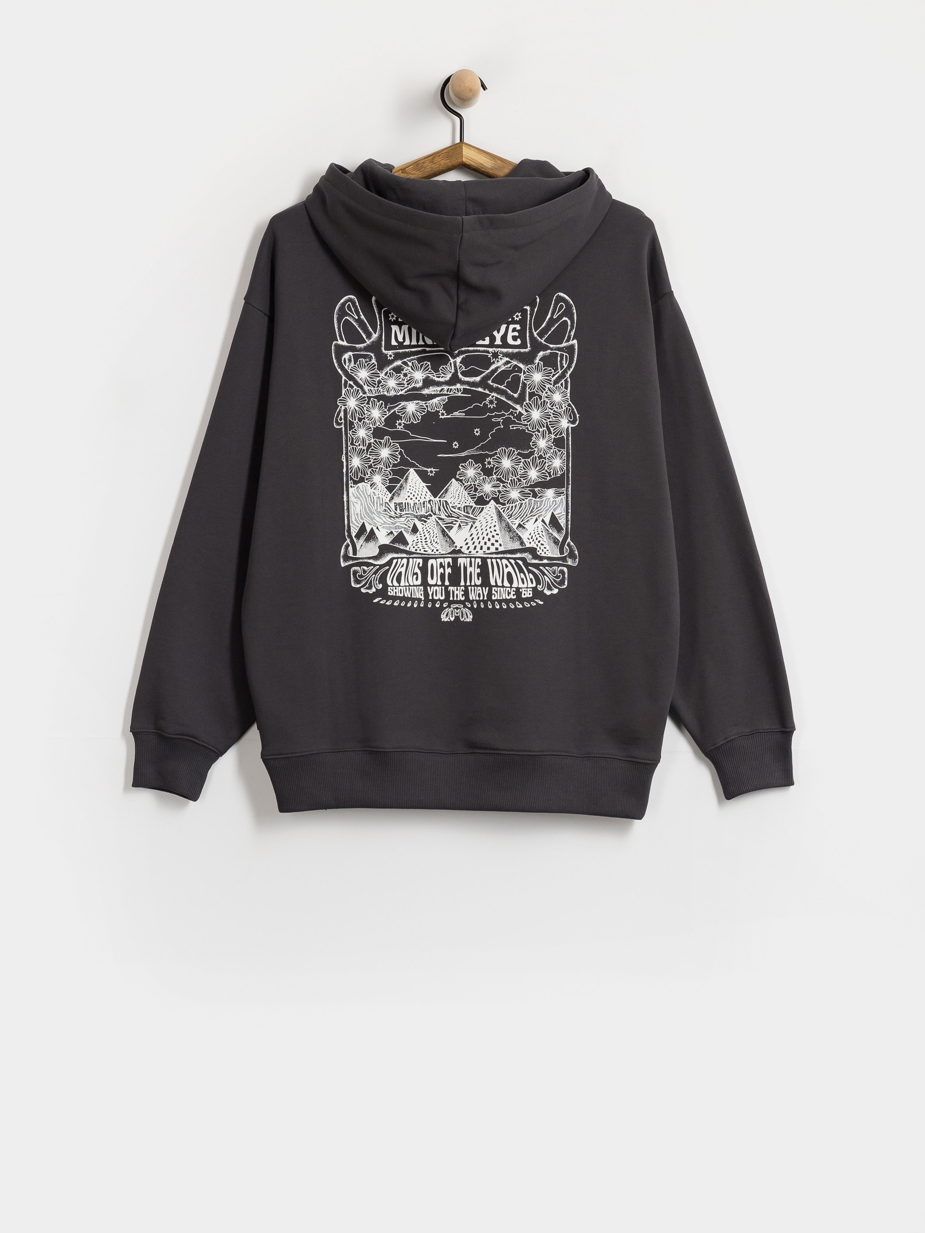 Vans Minds Eye Os HD Wmn Kapucnis pulóver (charcoal grey)