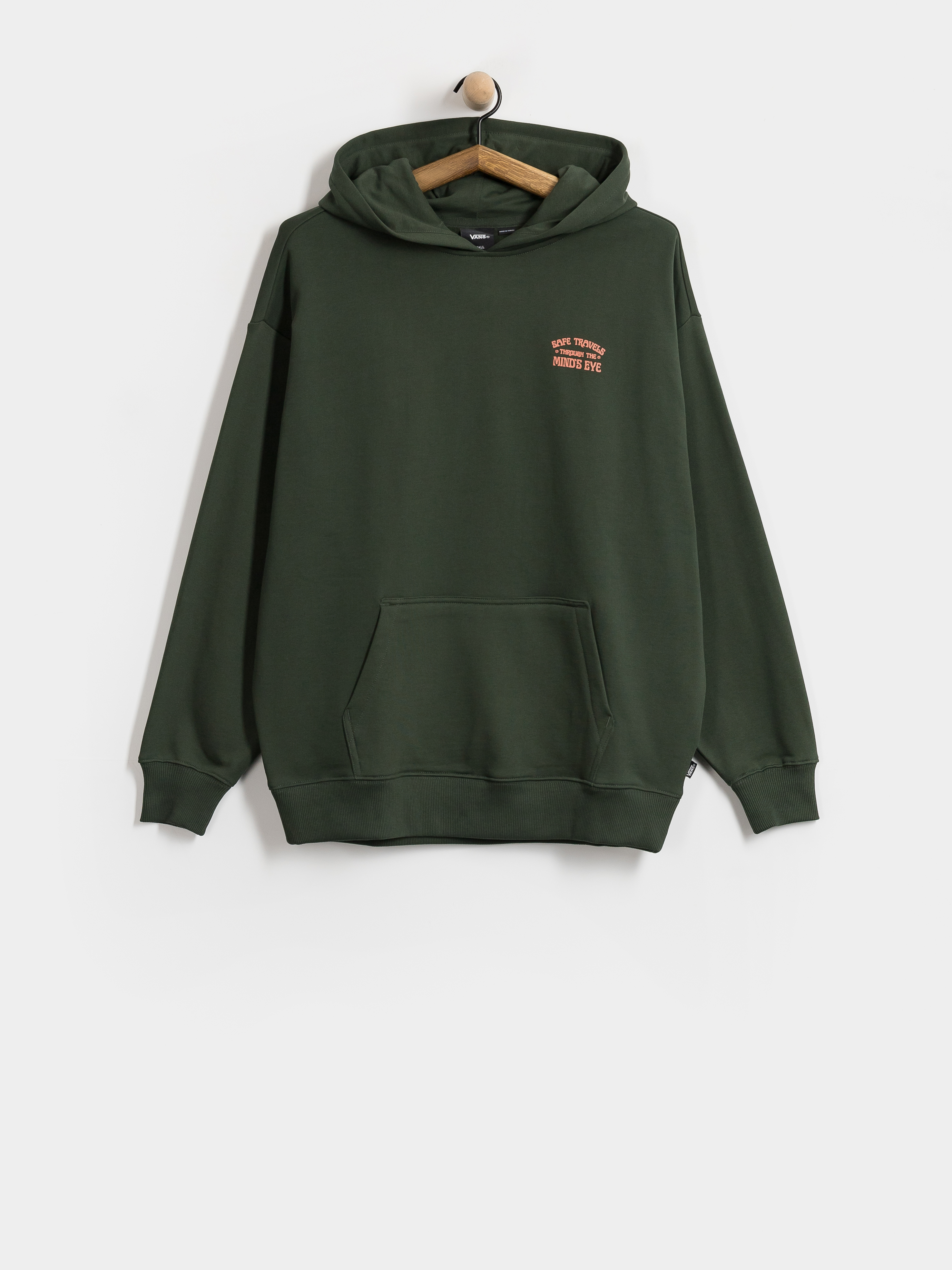 Vans Minds Eye Os HD Wmn Kapucnis pulóver (oil green)