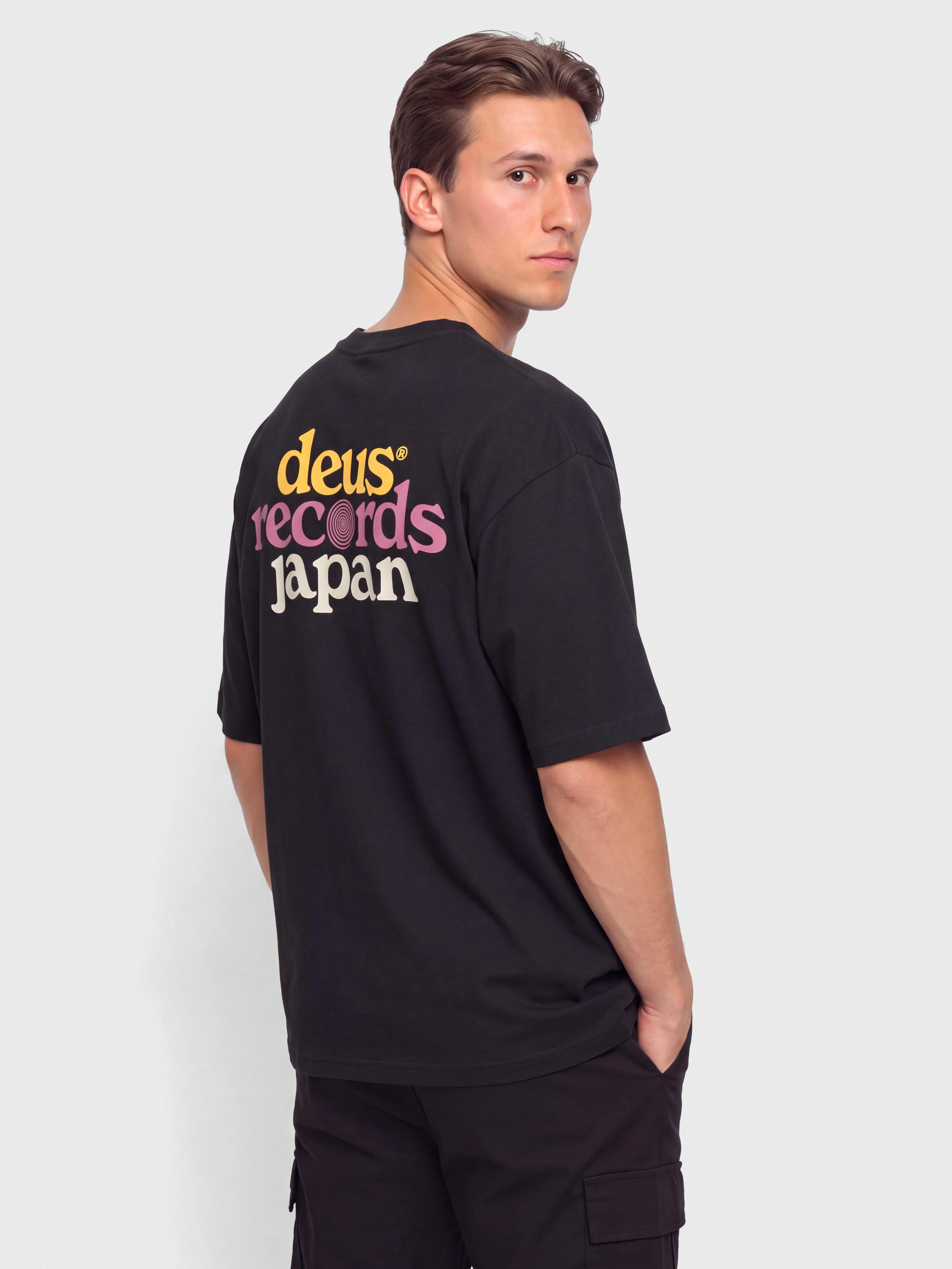 Deus Ex Machina Strata Os Póló (black)