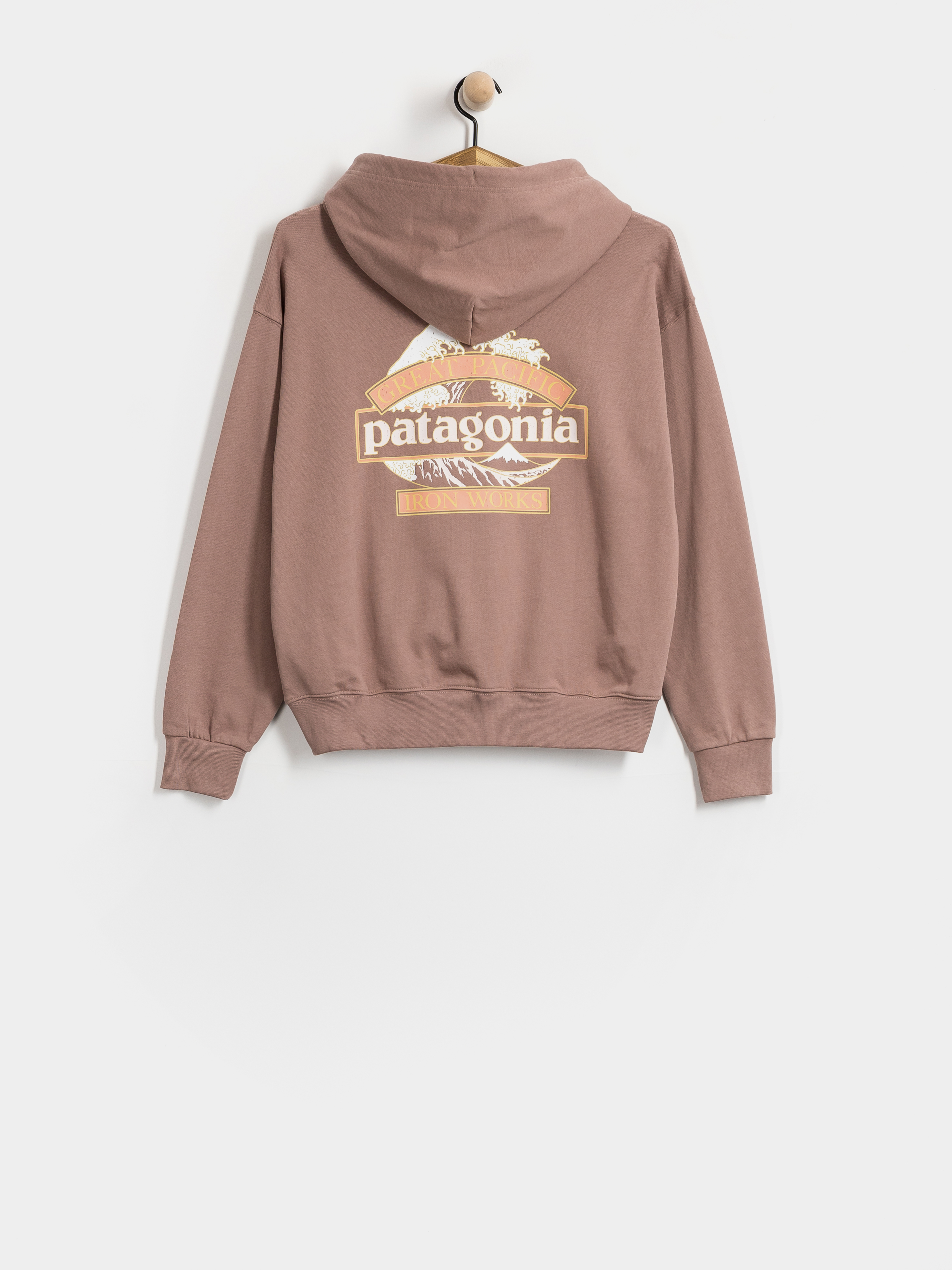 Patagonia Great Waves Daily HD Wmn Kapucnis pulóver (moonrise taupe)