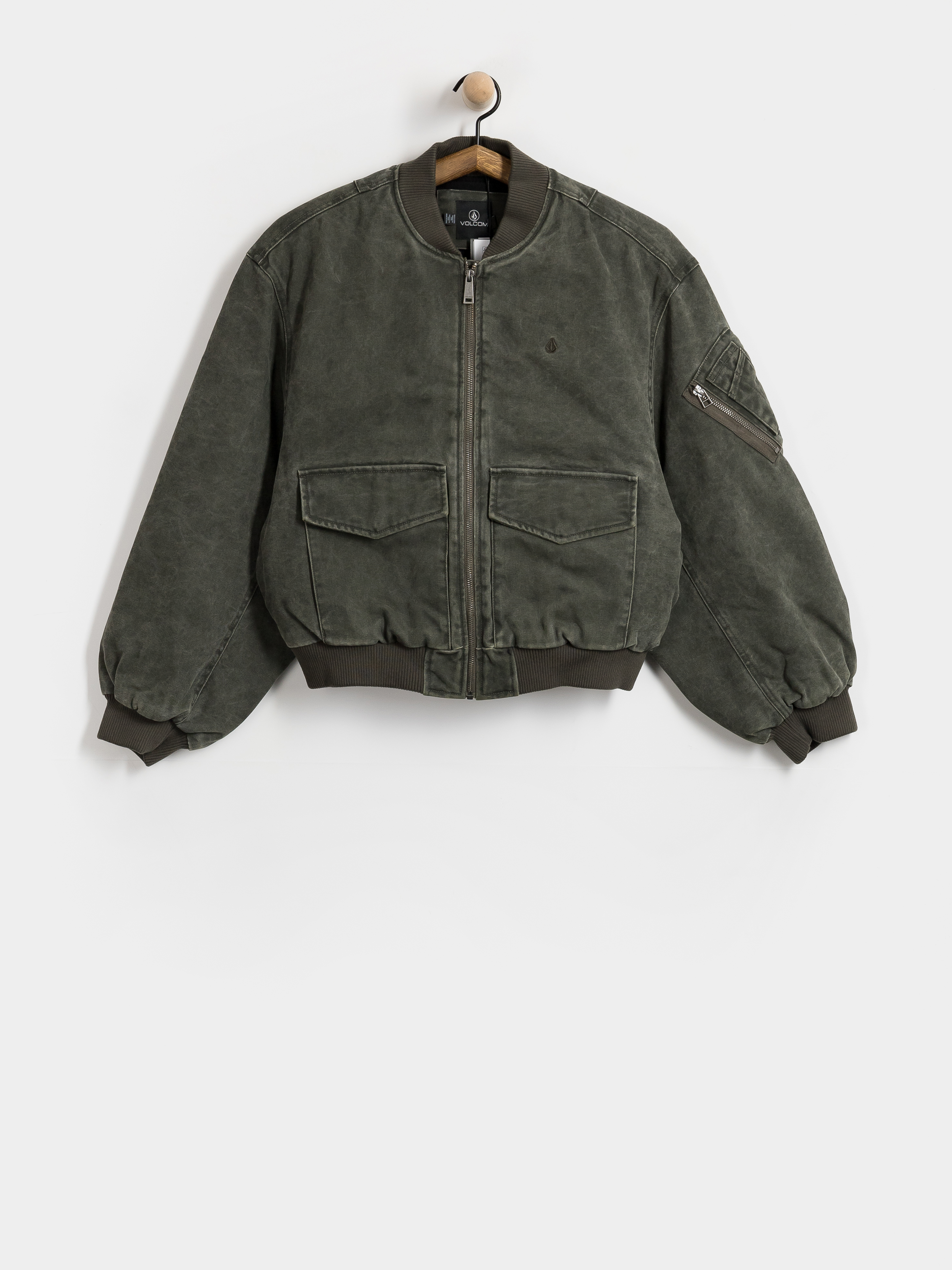 Volcom Workestra Bomber Wmn Dzseki (rinsed black)