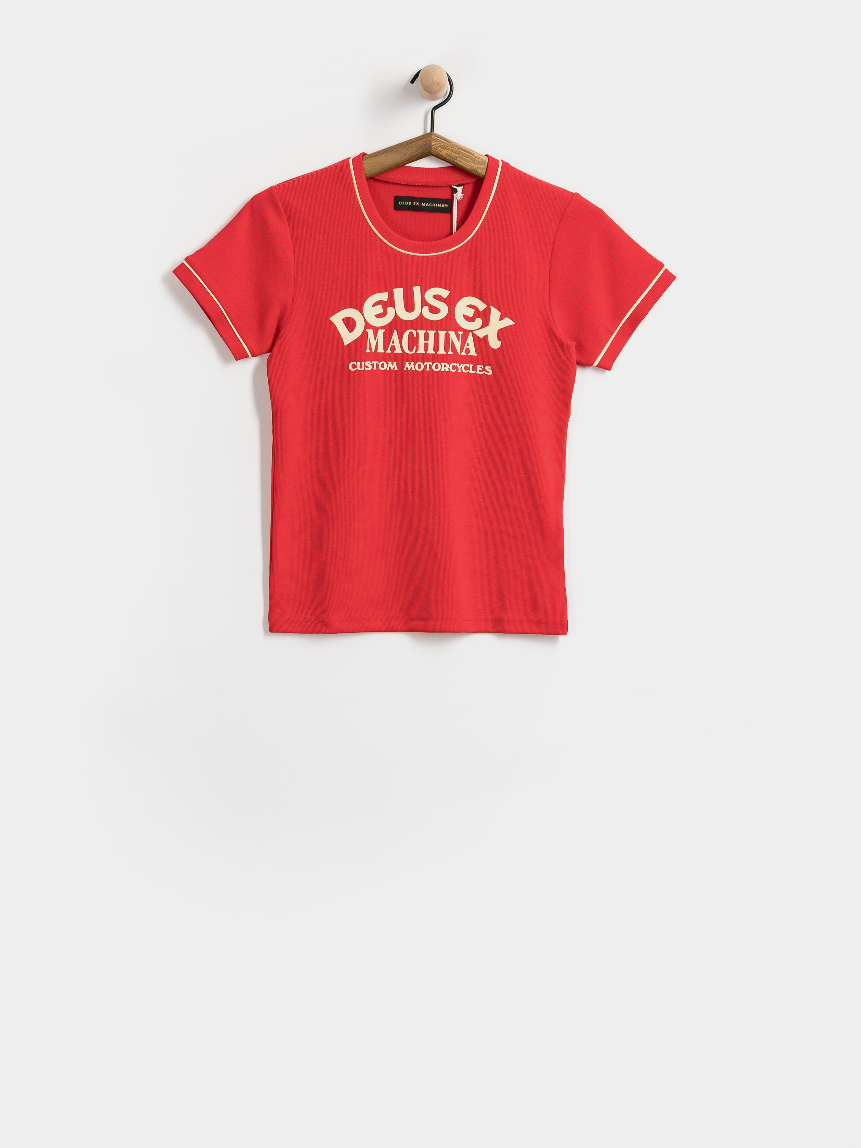 Deus Ex Machina Lost World Wmn Póló (poinsettia red)