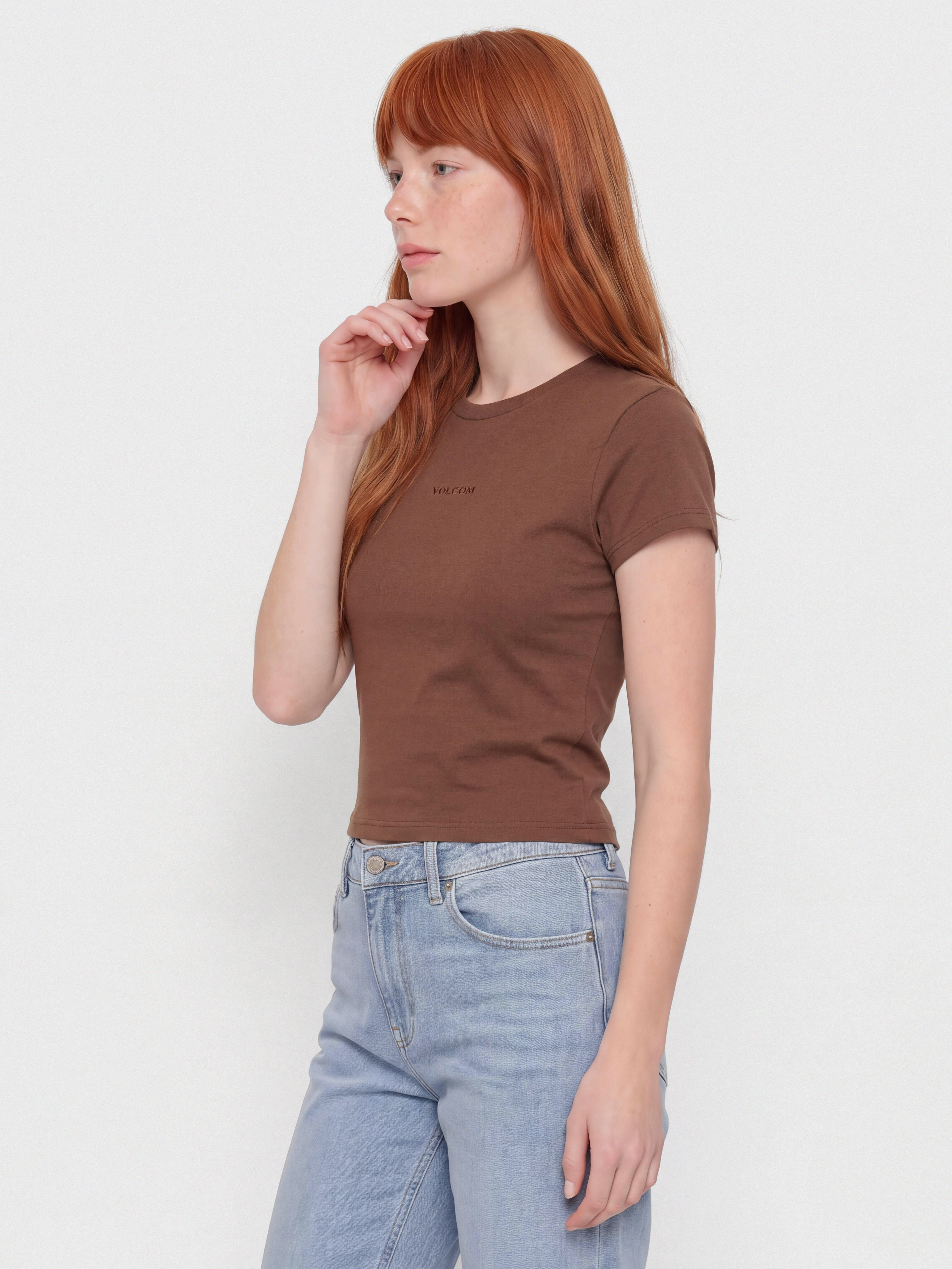 Póló Volcom Volcom Stone Tight Wmn (tobacco brown)
