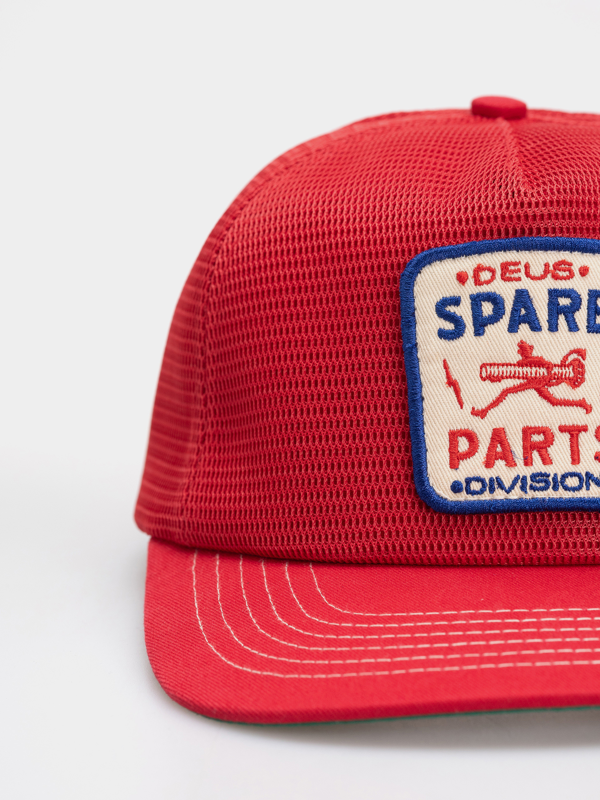 Deus Ex Machina Mudflap Trucker Baseball sapka (cherry red)