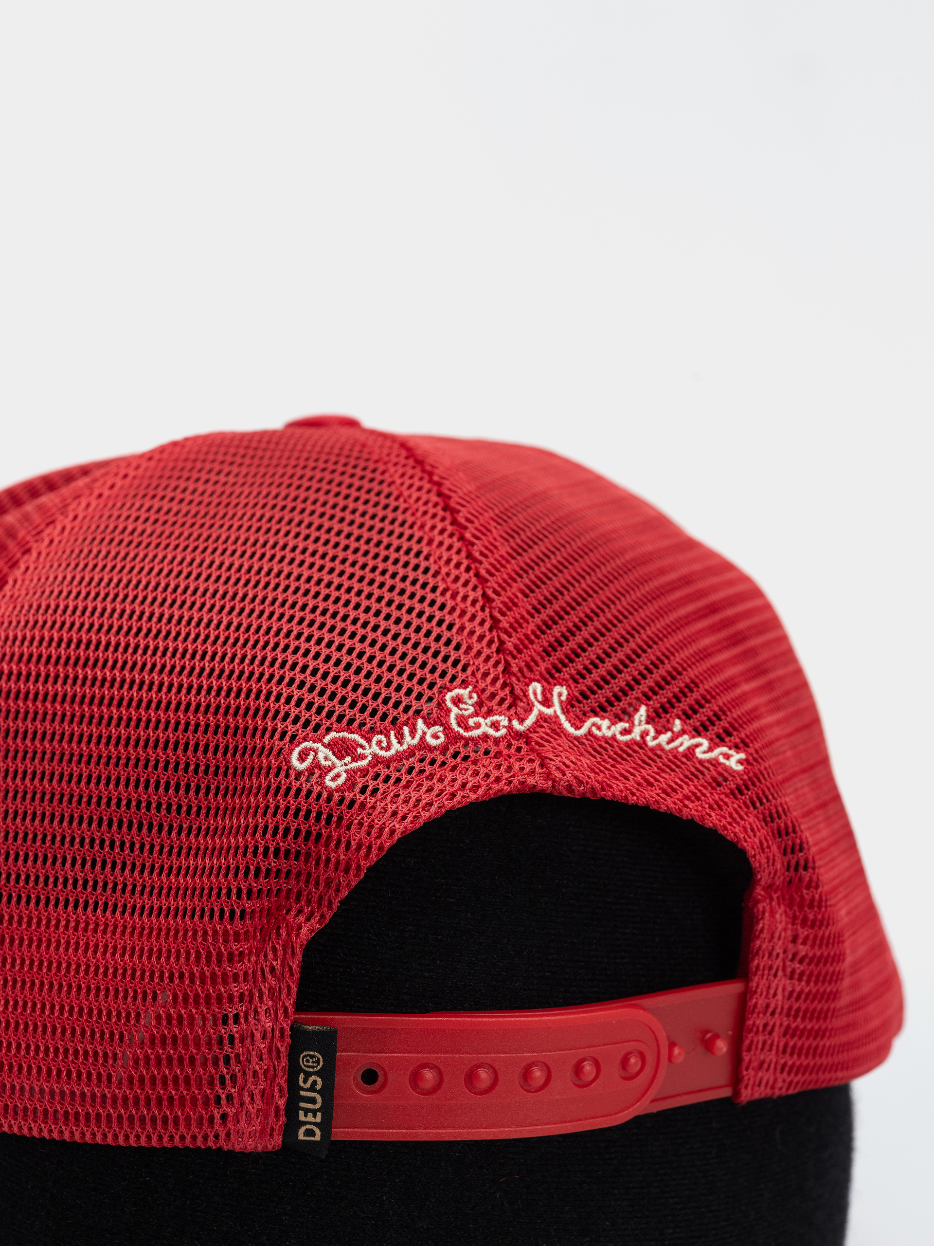 Deus Ex Machina Mudflap Trucker Baseball sapka (cherry red)