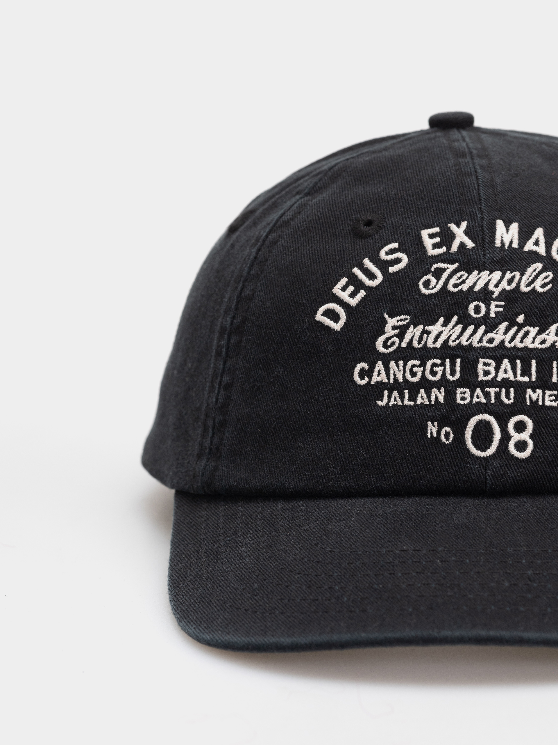 Deus Ex Machina Canggu Sign Baseball sapka (black)