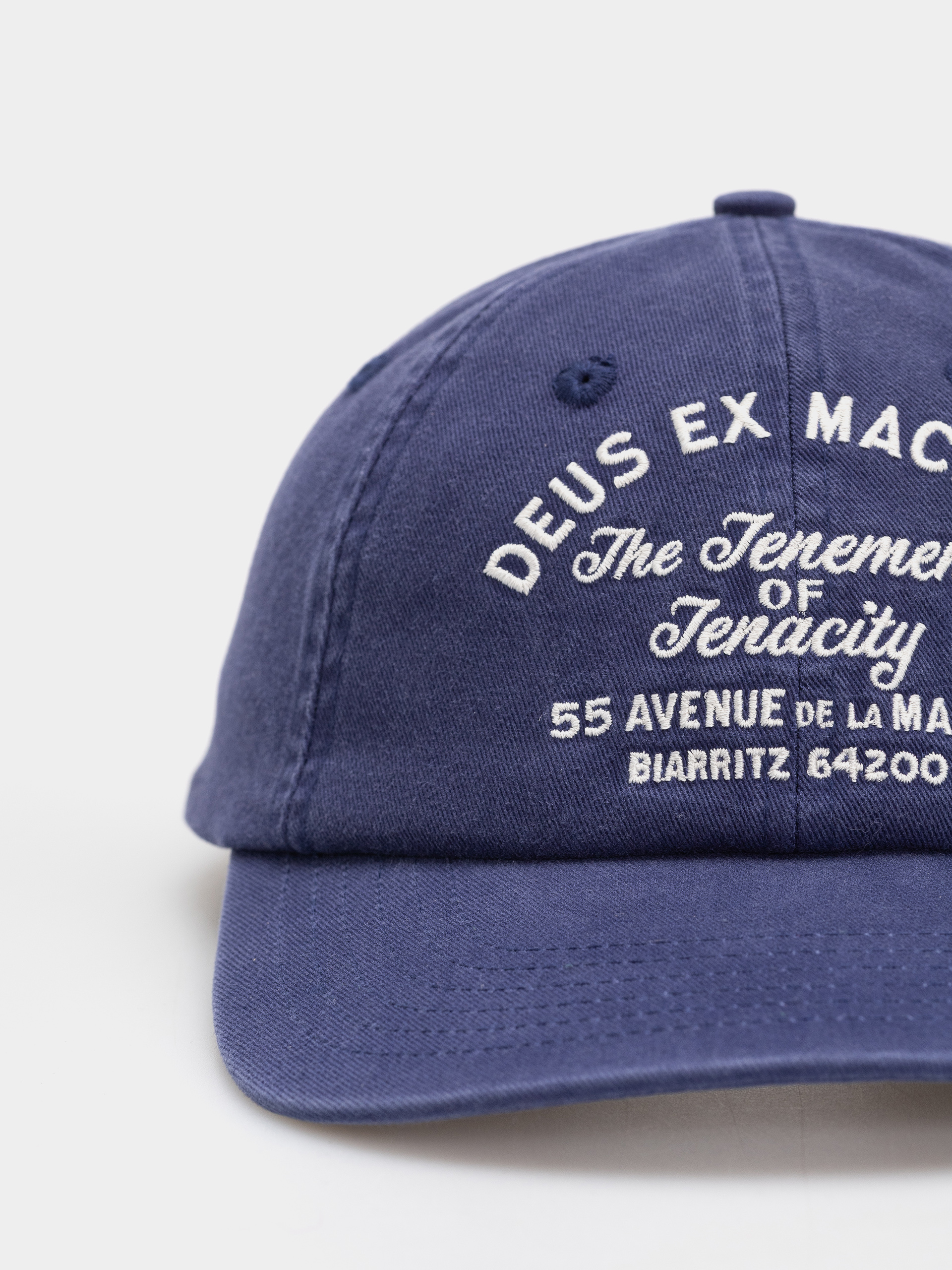 Deus Ex Machina Biarritz Sign Baseball sapka (mechanic blue)