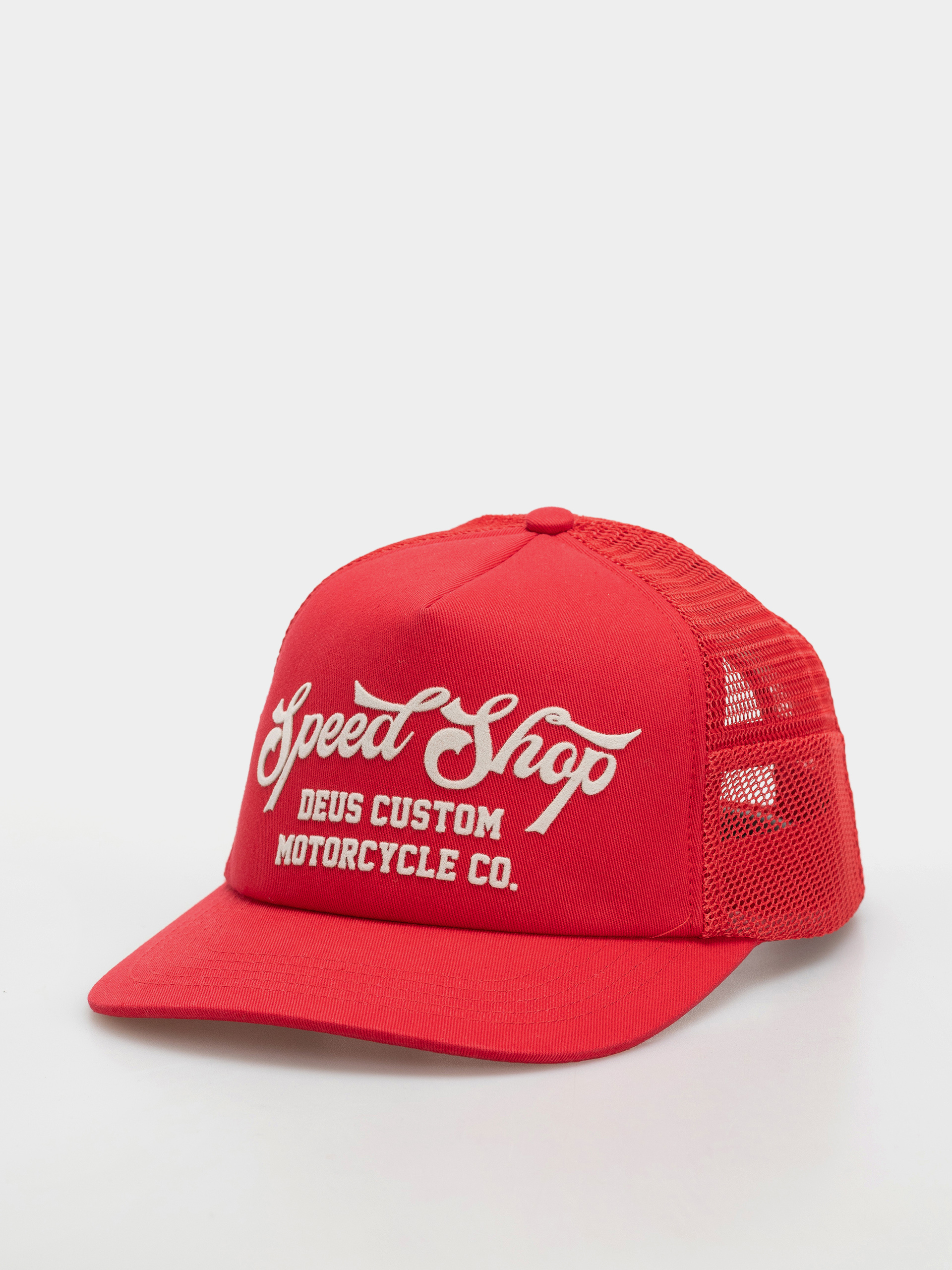 Deus Ex Machina Welcome Trucker Baseball sapka (cherry red)
