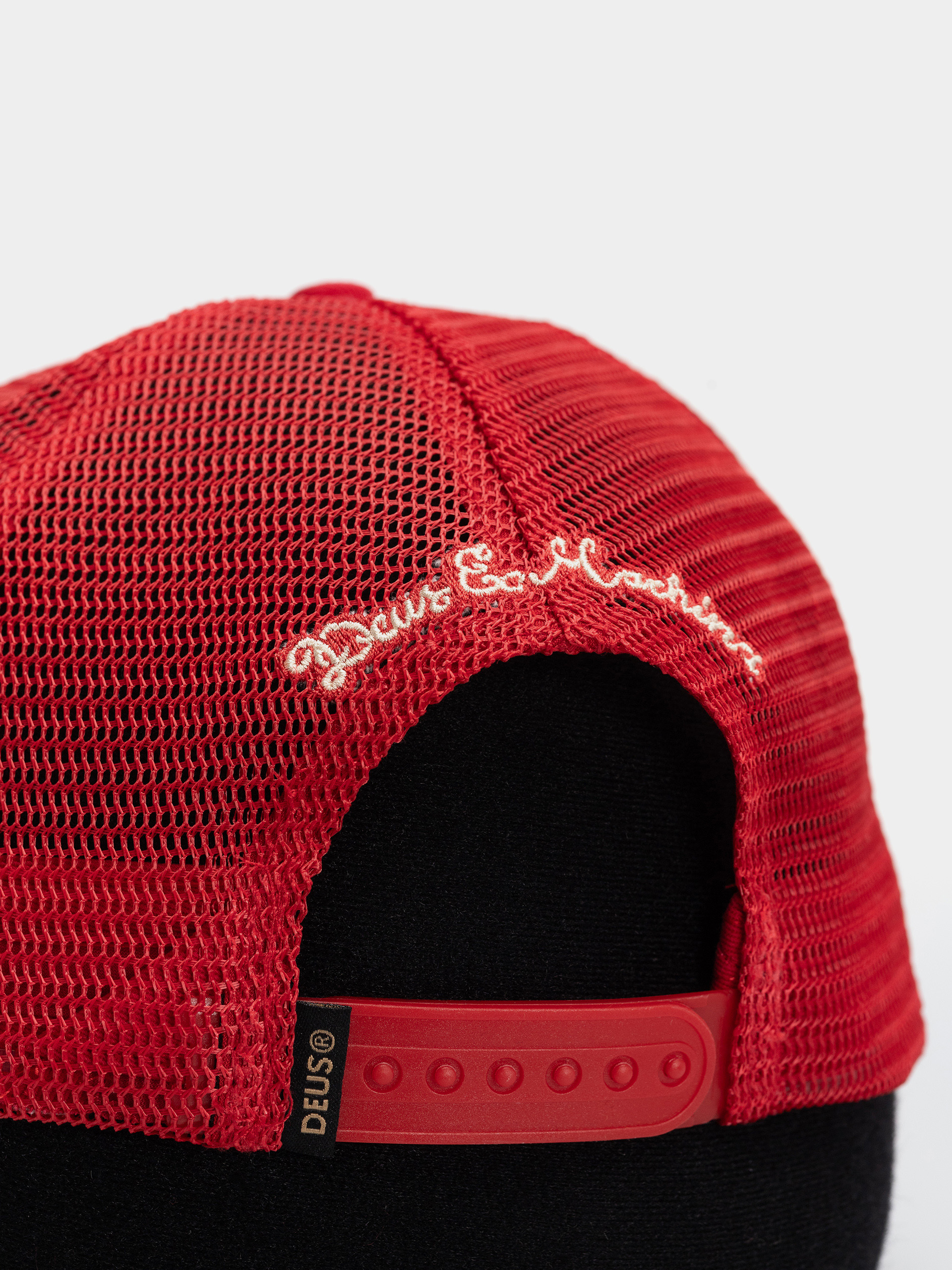 Deus Ex Machina Welcome Trucker Baseball sapka (cherry red)