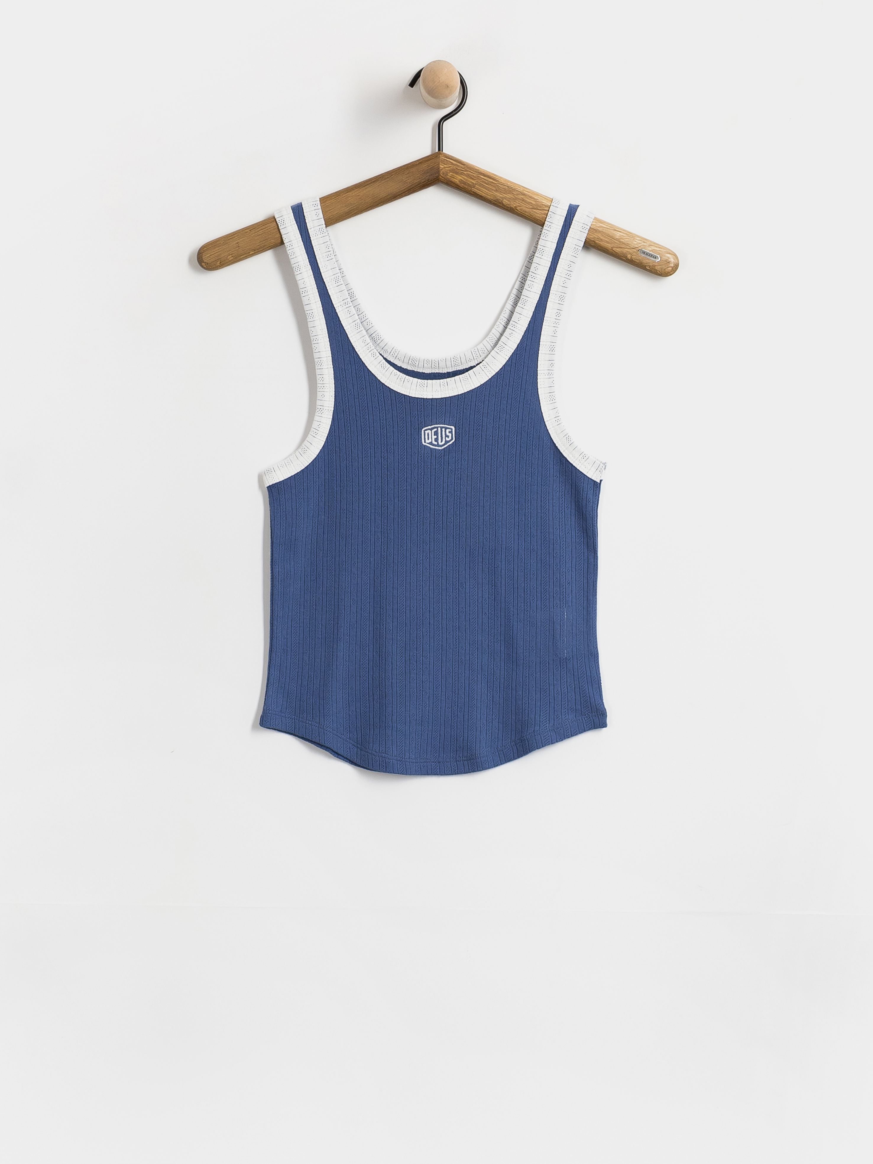 Deus Ex Machina June Pointelle Shield Wmn Póló (pageant blue)