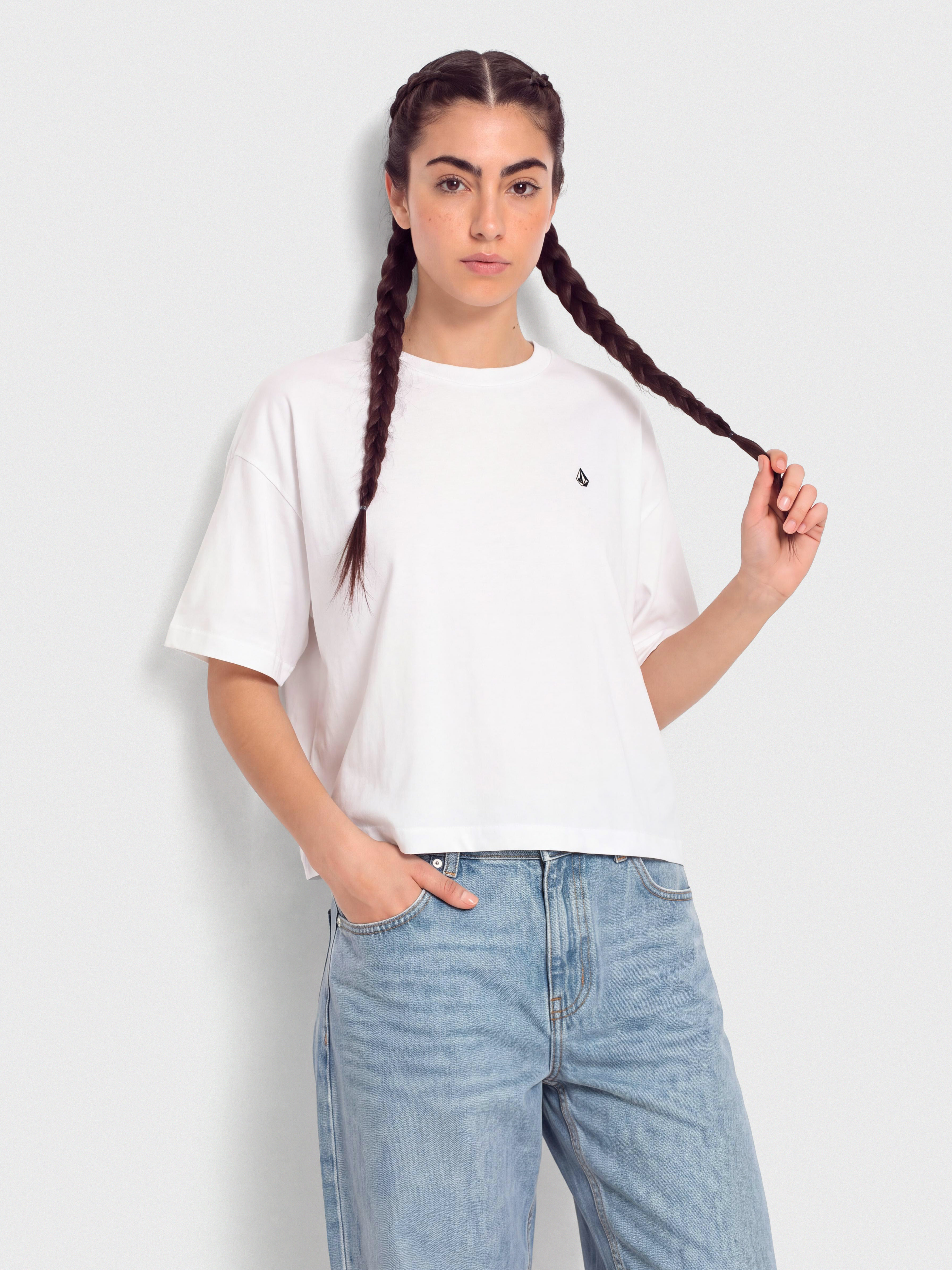 Volcom Stone Blanks Up Wmn Pu00f3lu00f3 (white)