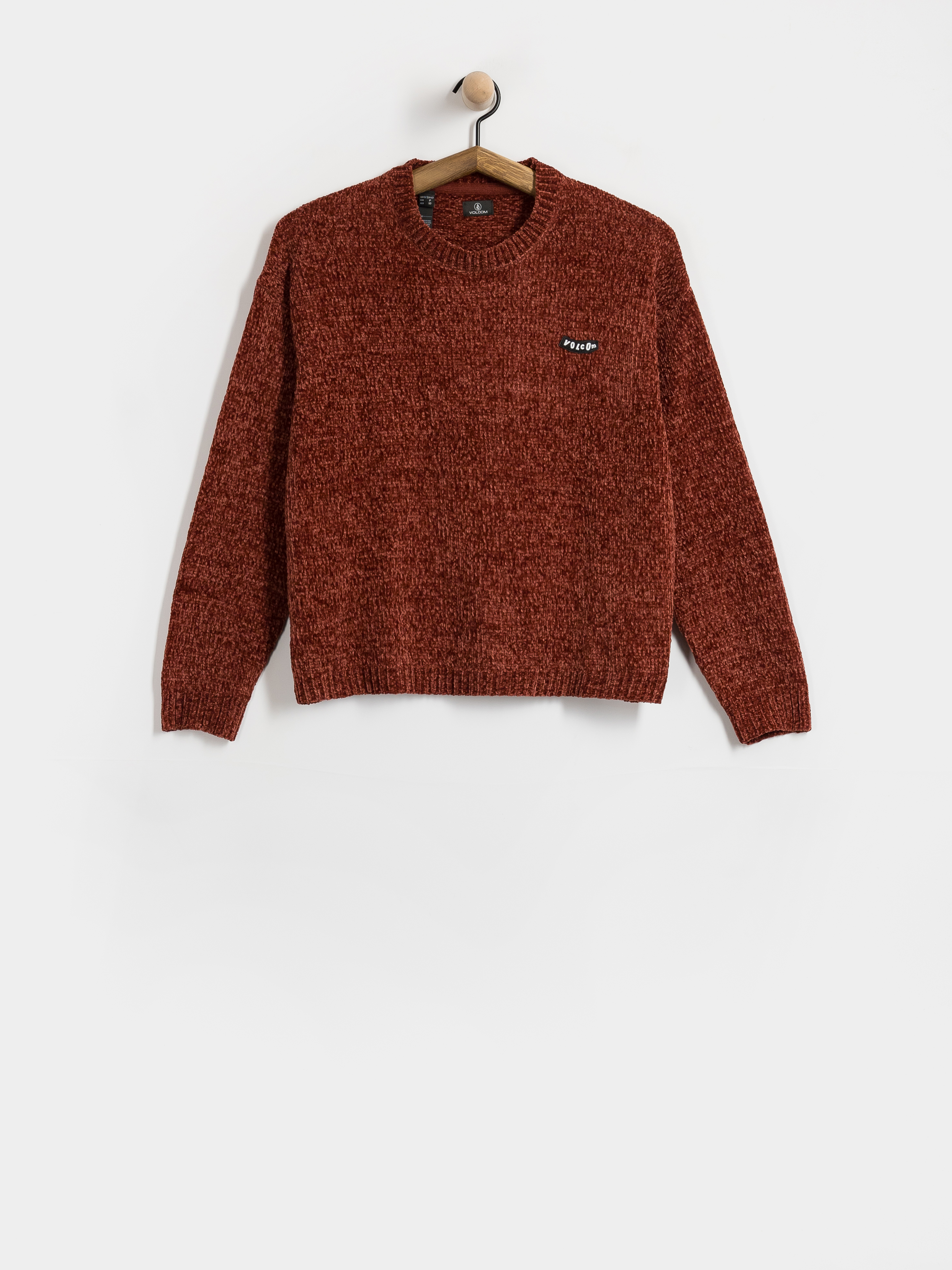 Volcom Bubble Tease Sweater Wmn Pulóver (brick)