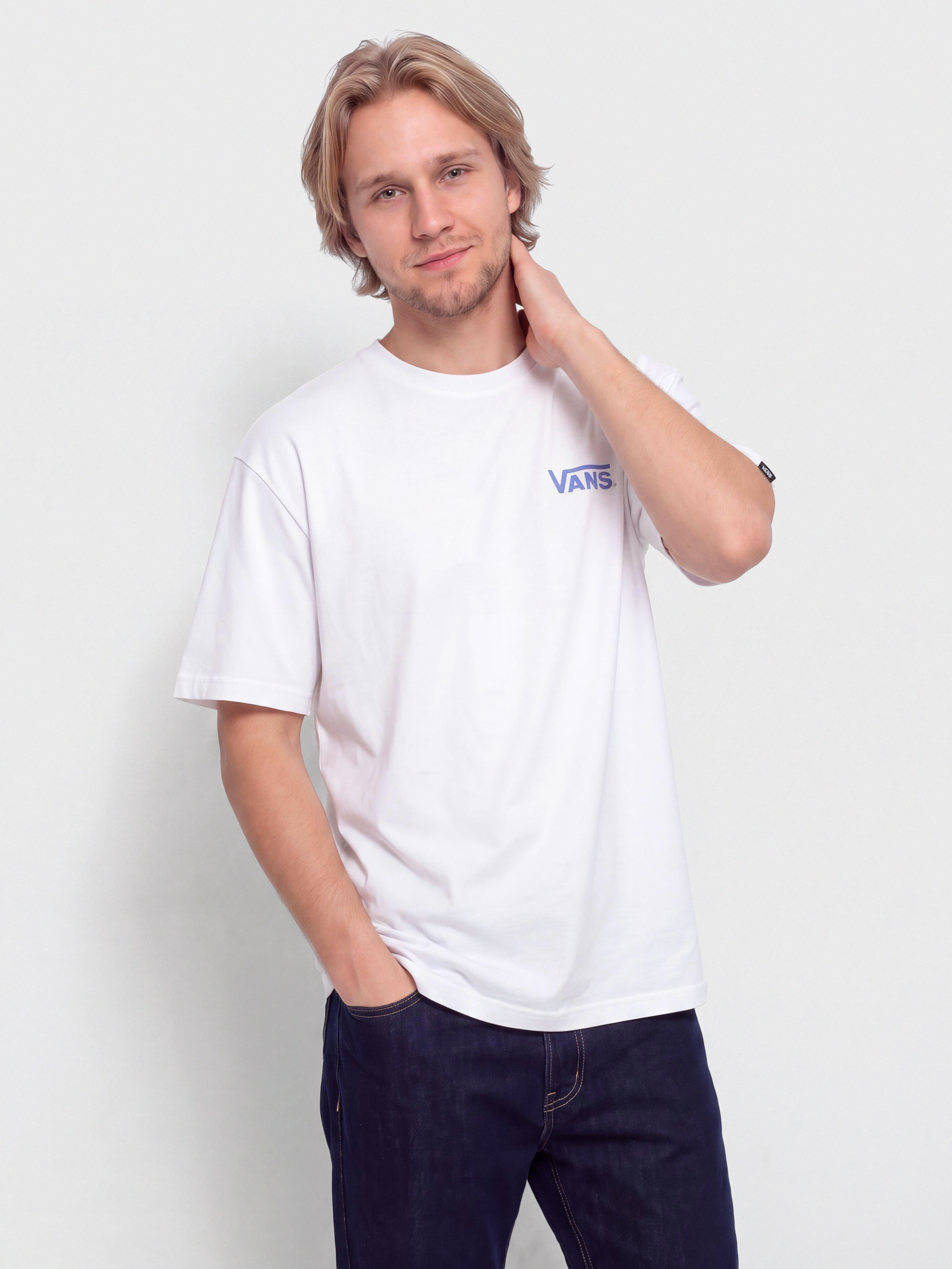 Vans Chuckling Duo Loose Póló (white)