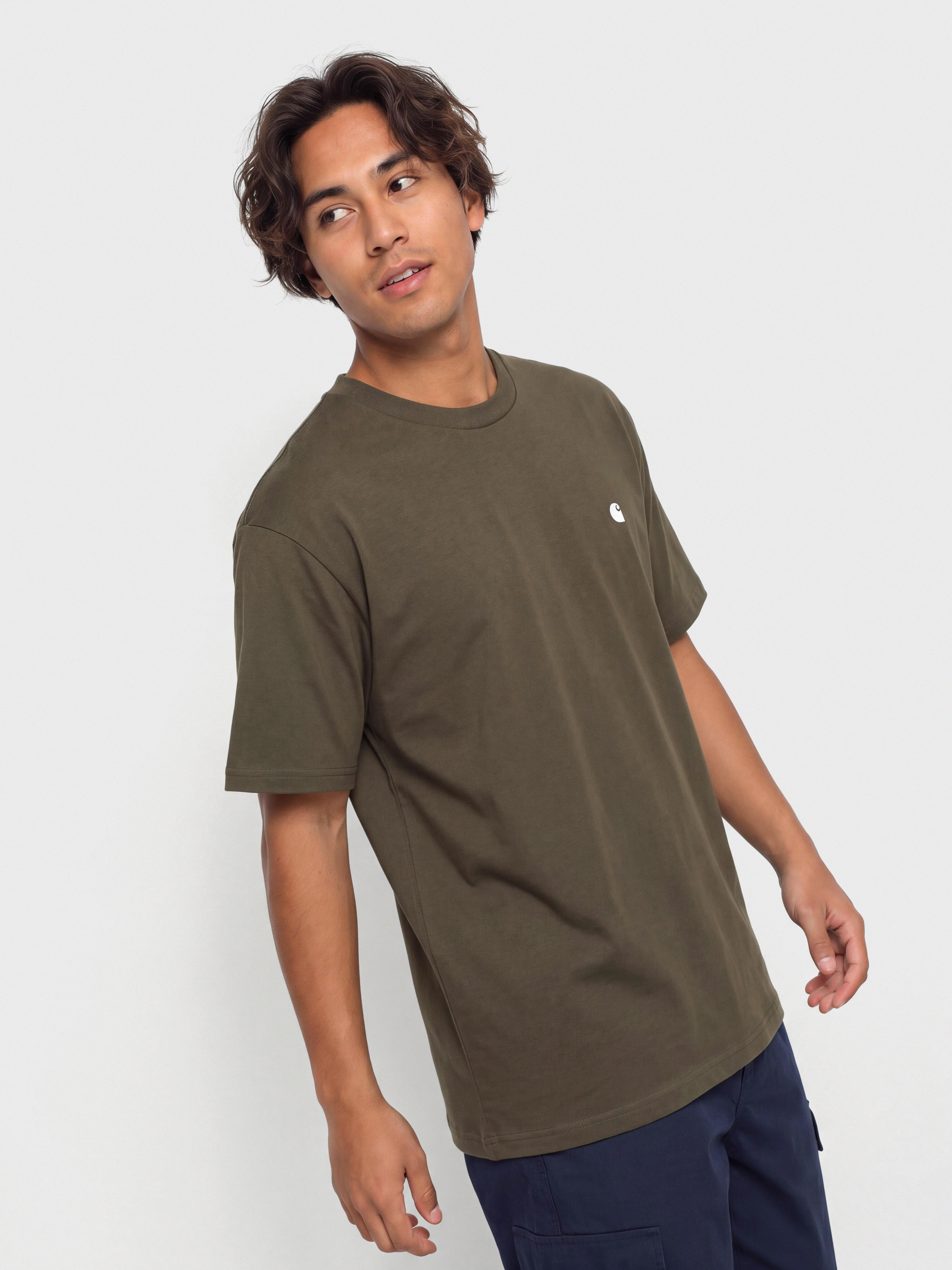 Carhartt WIP Madison Pu00f3lu00f3 (cypress/white)