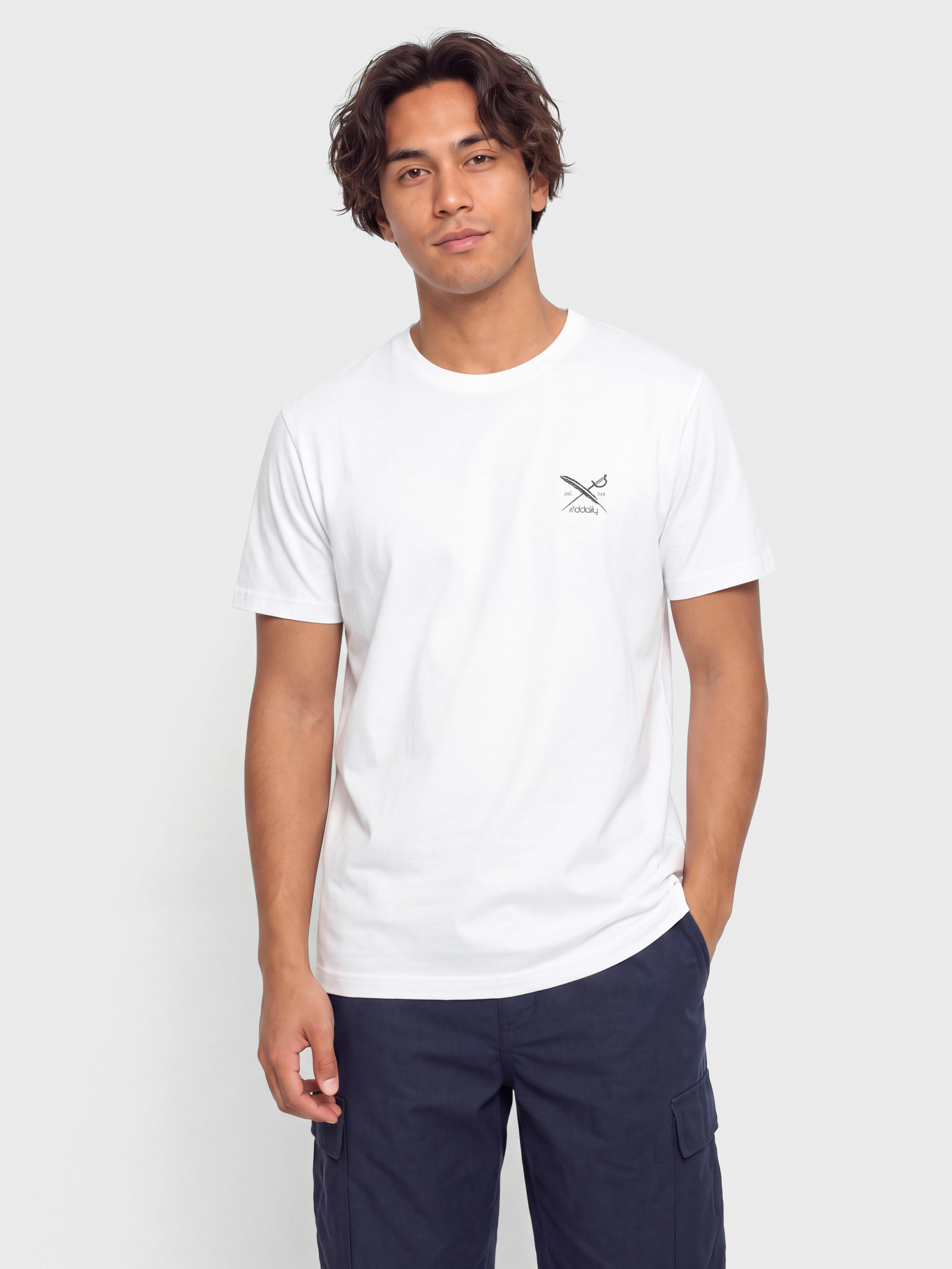 Ujjatlan felső Iriedaily Chestflag (white)