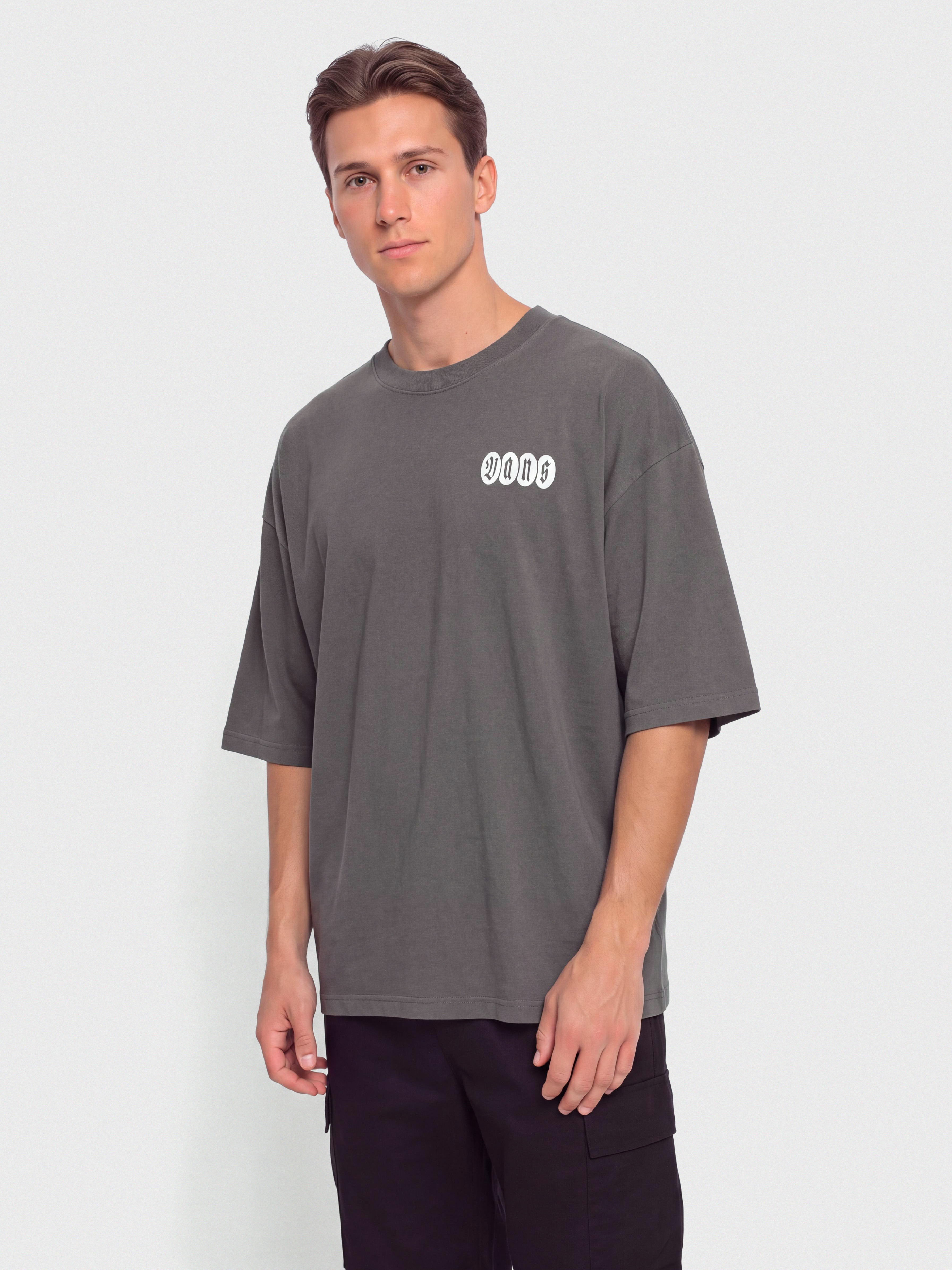 Vans Earthbound Loose Fit Póló (mountain essentials asphalt)