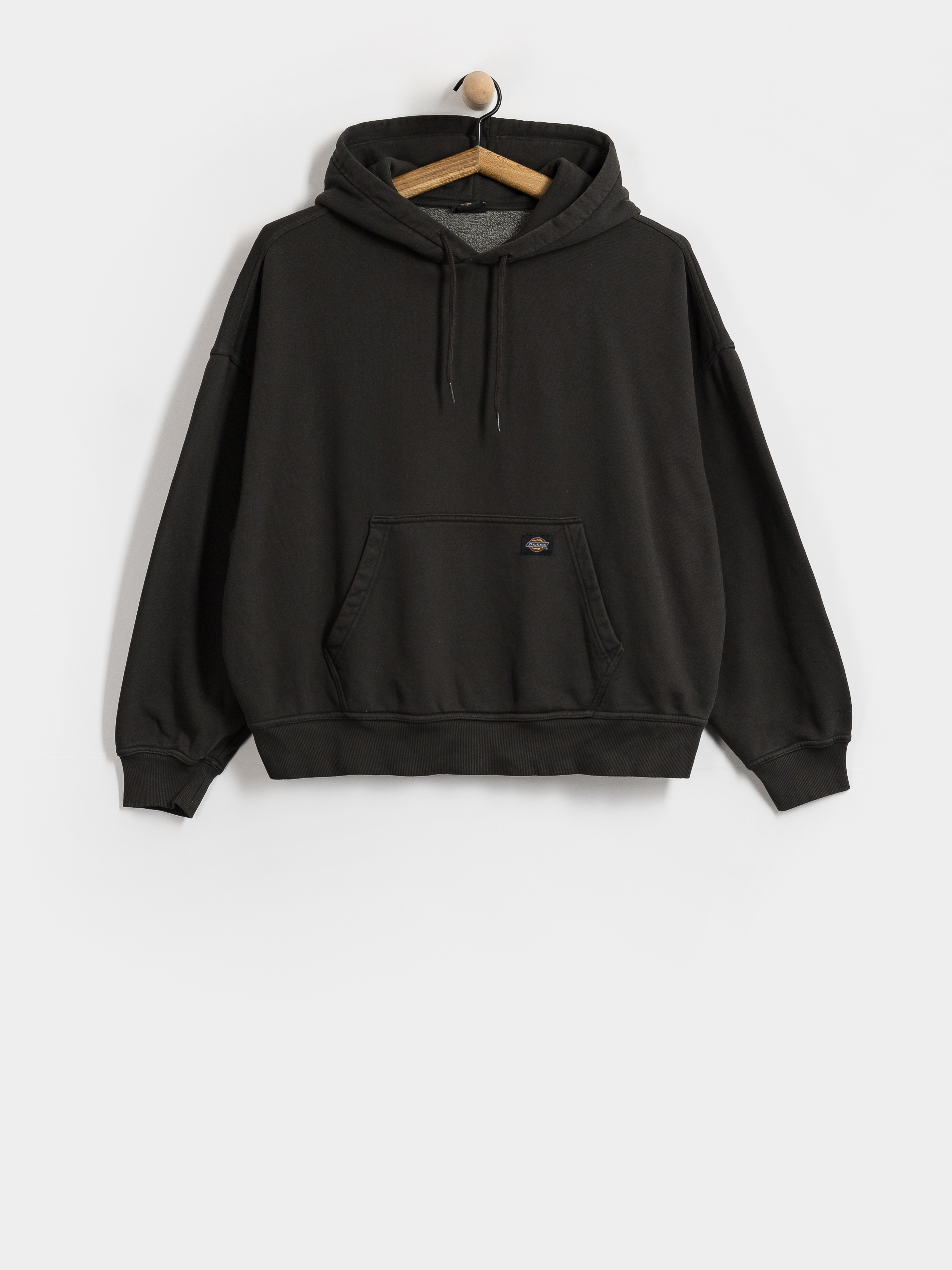 Kapucnis pulóver Dickies Sutcliffe Cropped HD (black)
