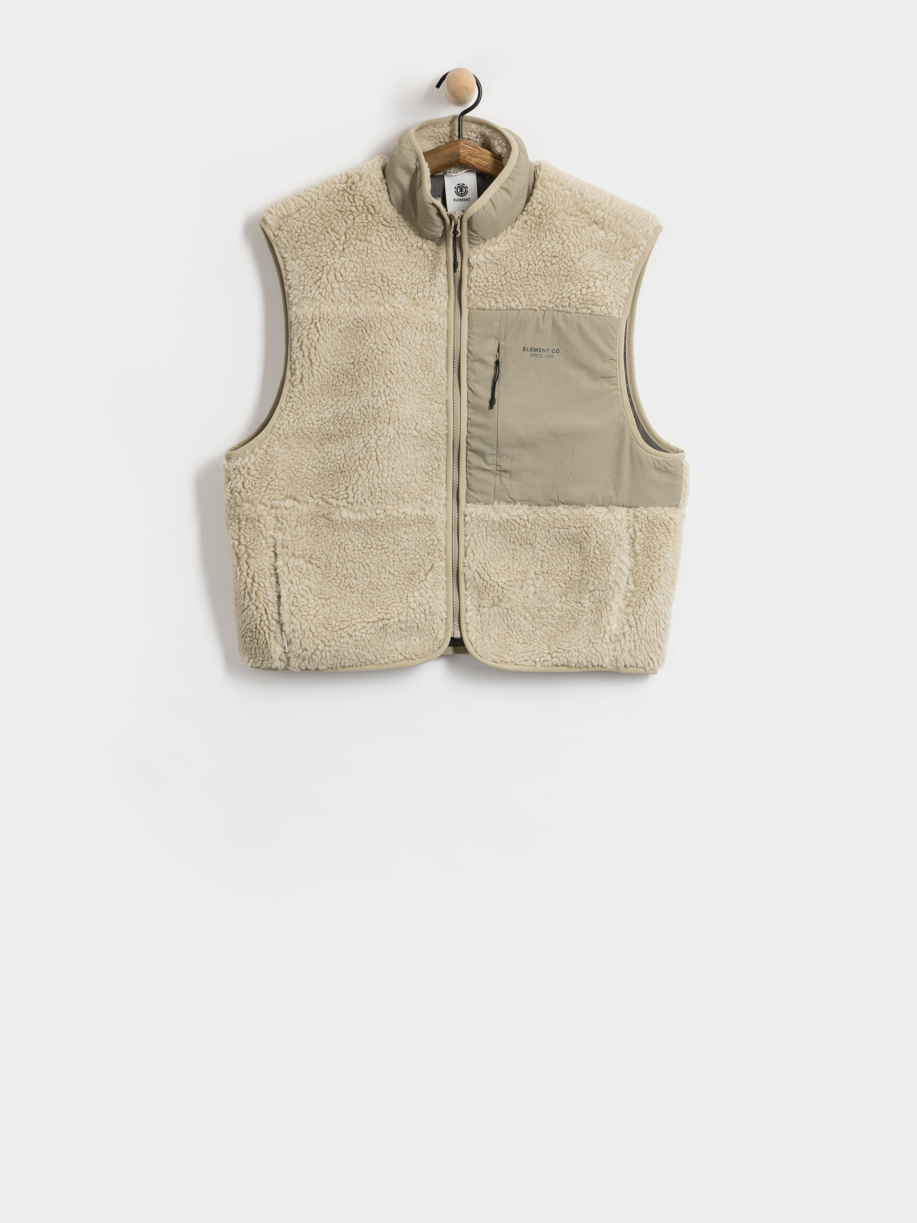 Mellény Element Lake Sherpa Wmn (oat milk)
